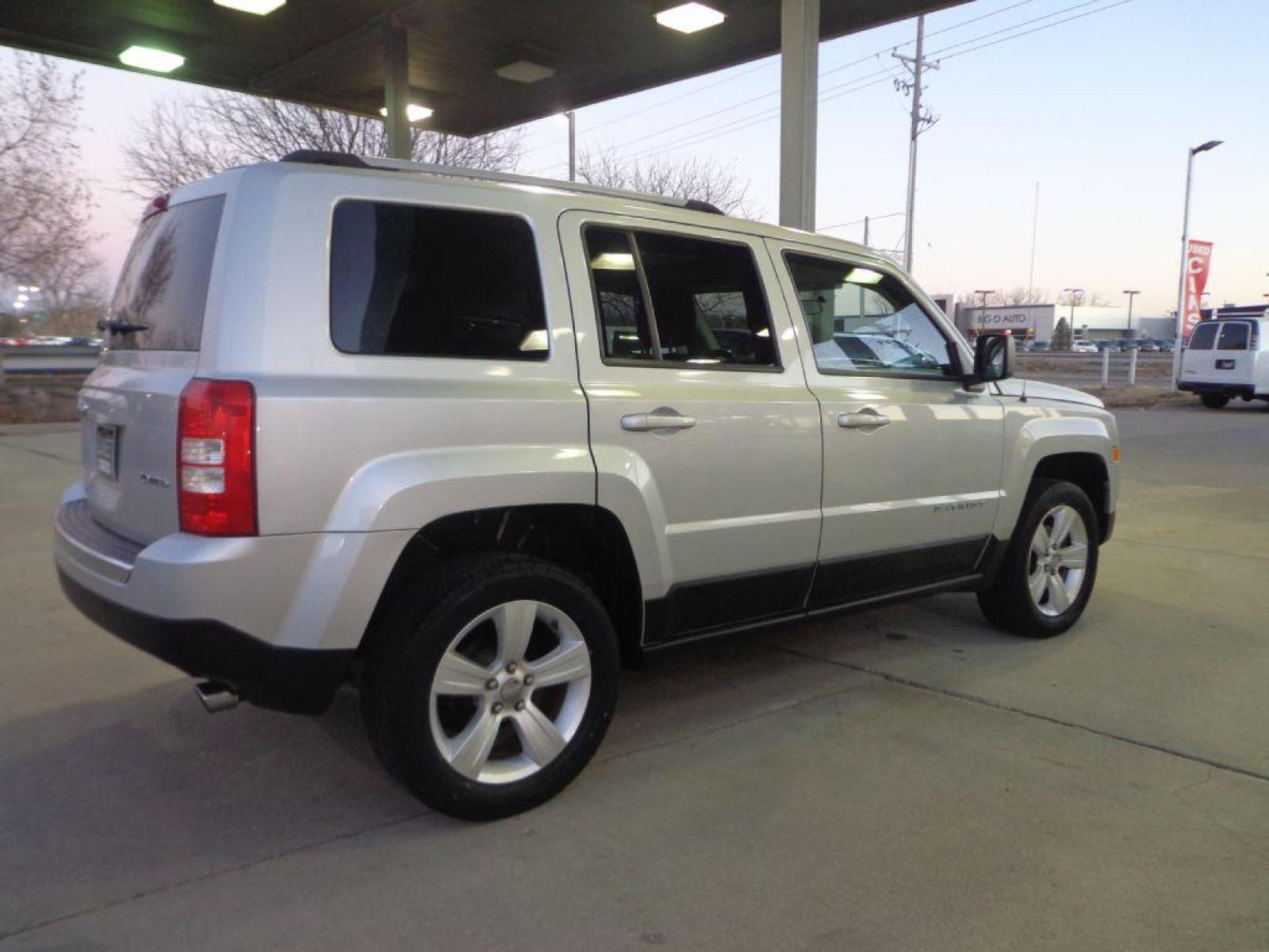 2013 SILVER JEEP PATRIOT LIMITED (1C4NJRCB2DD) with an 2.4L engine, Continuously Variable transmission, located at 6610 L St., Omaha, NE, 68117, (402) 731-7800, 41.212872, -96.014702 - 2-OWNER CLEAN CARFAX LOW MILEAGE LOADED WITH HEATED LEATHER, SUNROOF, NAV AND MUCH MORE! *****We have found that most customers do the majority of their shopping online before visiting a dealership. For this reason we feel it necessary to have a competitive price on our used vehicles right up f - Photo #3