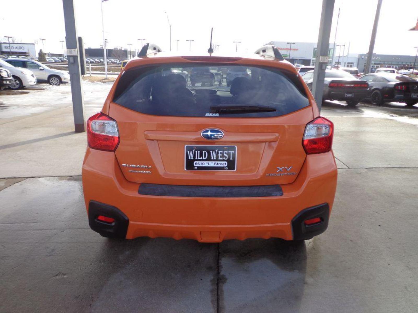2014 ORANGE SUBARU XV CROSSTREK 2.0 PREMIUM (JF2GPACC9EH) with an 2.0L engine, Continuously Variable transmission, located at 6610 L St., Omaha, NE, 68117, (402) 731-7800, 41.212872, -96.014702 - 2-OWNER CLEAN CARFAX, LOW MILEAGE, HEATED SEATS, NEWER TIRES! *****We have found that most customers do the majority of their shopping online before visiting a dealership. For this reason we feel it necessary to have a competitive price on our used vehicles right up front. We spend time researc - Photo #3