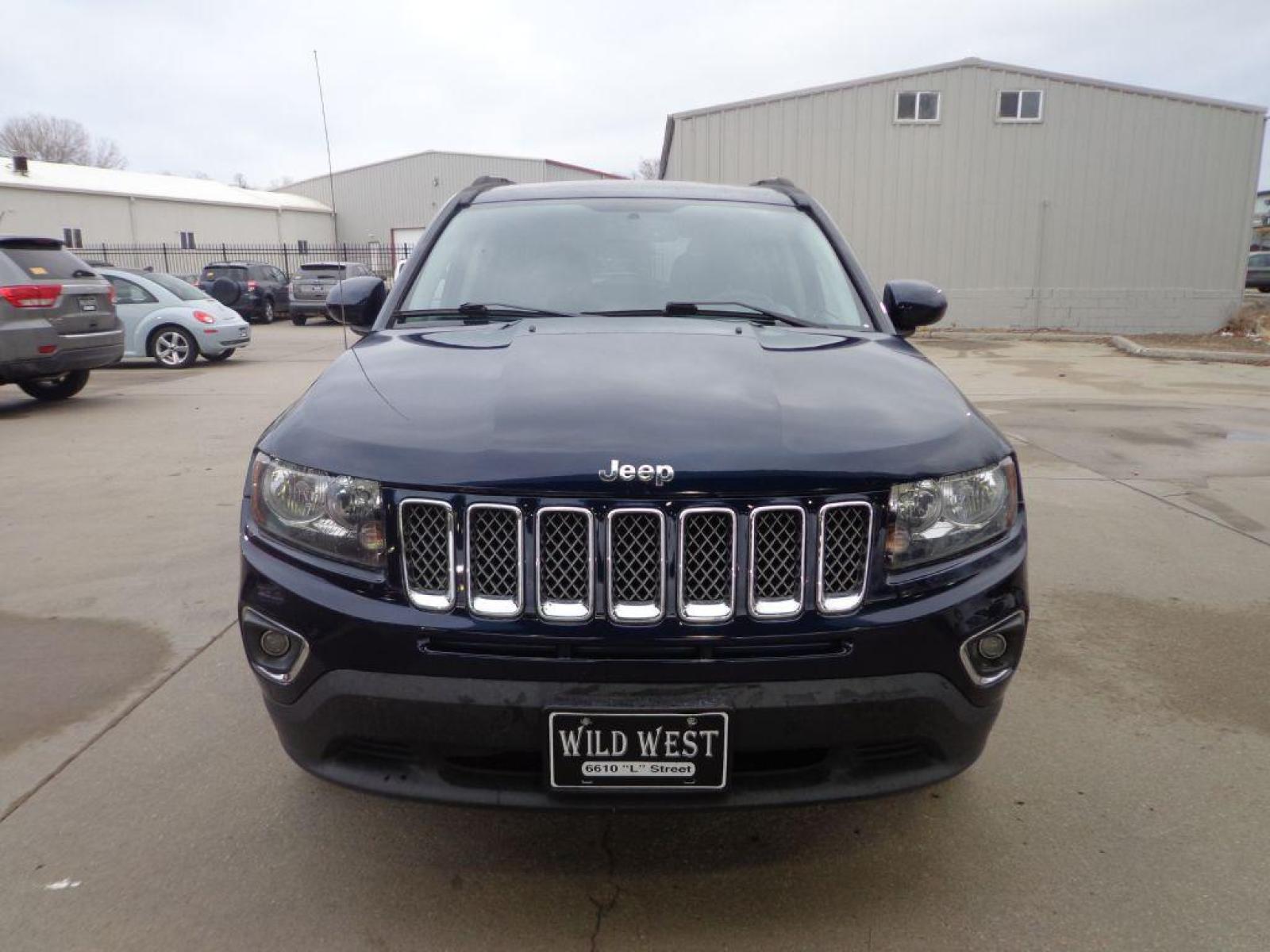 2015 BLUE JEEP COMPASS LATITUDE (1C4NJDEB0FD) with an 2.4L engine, Automatic transmission, located at 6610 L St., Omaha, NE, 68117, (402) 731-7800, 41.212872, -96.014702 - SHARP LOW MILE HIGH ALTITUDE PACKAGE LOADED WITH OPTIONS! *****We have found that most customers do the majority of their shopping online before visiting a dealership. For this reason we feel it necessary to have a competitive price on our used vehicles right up front. We spend time researching - Photo #1