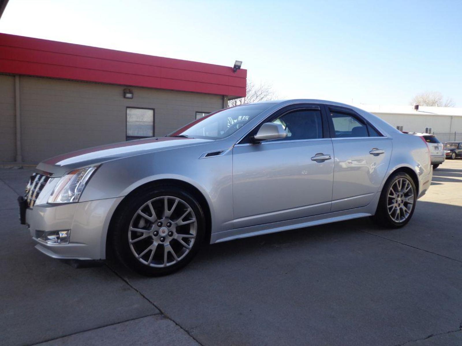 2013 SILVER CADILLAC CTS PREMIUM COLLECTION (1G6DS5E37D0) with an 3.6L engine, Automatic transmission, located at 6610 L St., Omaha, NE, 68117, (402) 731-7800, 41.212872, -96.014702 - Photo #0
