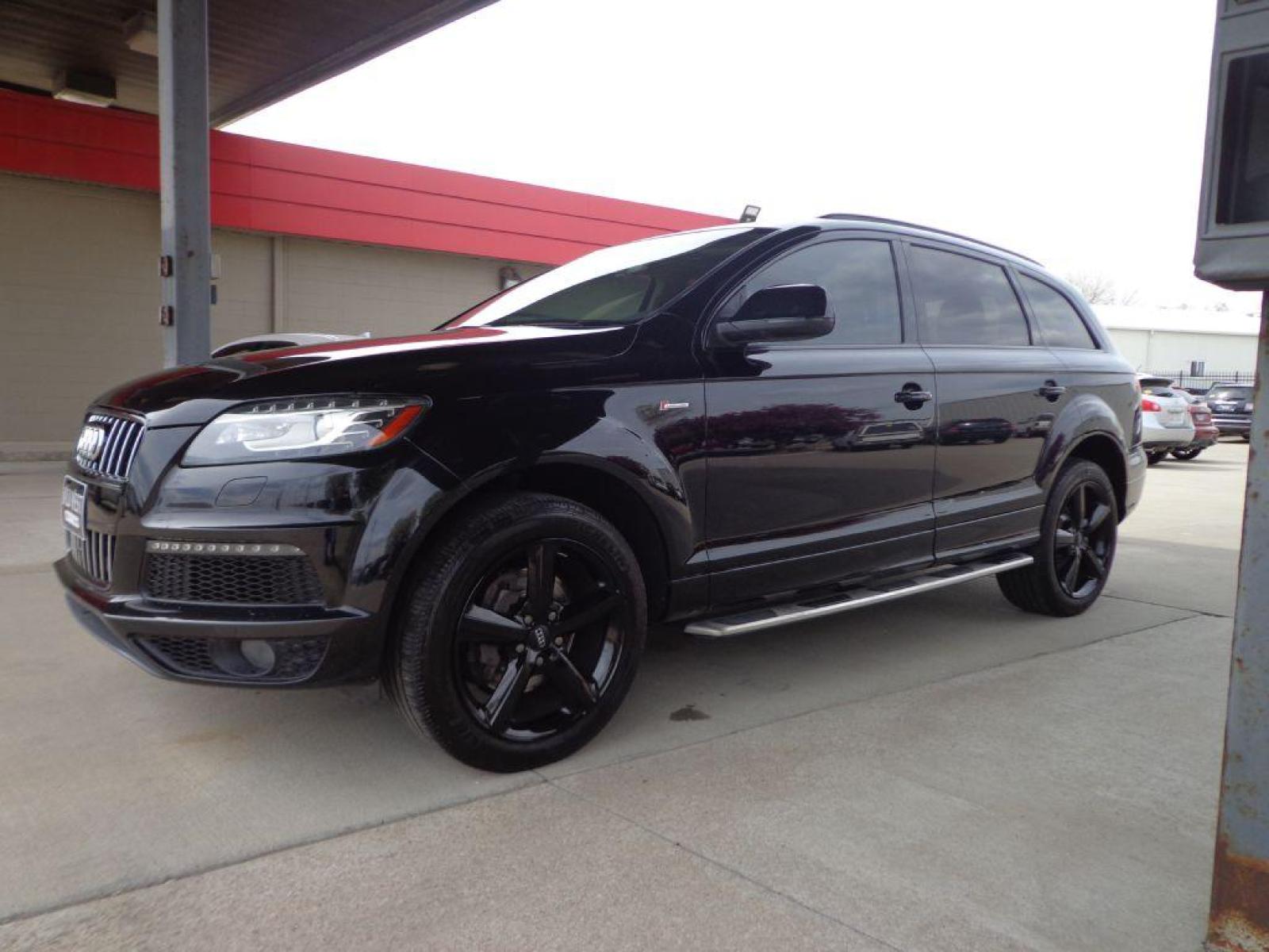 2015 BLACK AUDI Q7 PRESTIGE (WA1DGAFE8FD) with an 3.0L engine, Automatic transmission, located at 6610 L St., Omaha, NE, 68117, (402) 731-7800, 41.212872, -96.014702 - SHARP PRESTIGE S-LINE PACKAGE LOADED WITH NAV, FRONT AND REAR VIEW CAMERAS, PANORAMIC ROOF, 3RD ROW SEATING AND MUCH MORE! *****We have found that most customers do the majority of their shopping online before visiting a dealership. For this reason we feel it necessary to have a competitive pri - Photo #0