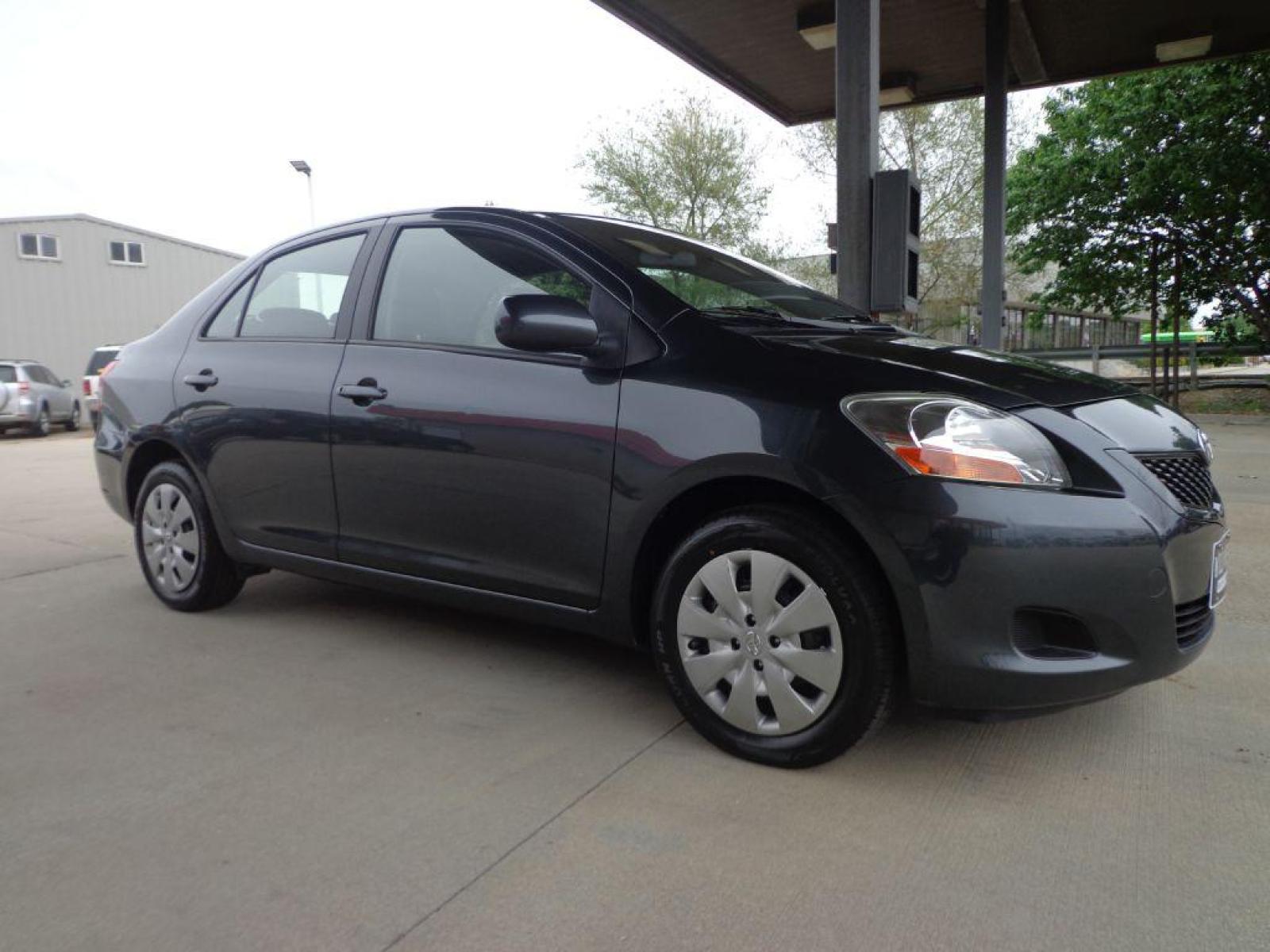 2010 GRAY TOYOTA YARIS (JTDBT4K38A1) with an 1.5L engine, Automatic transmission, located at 6610 L St., Omaha, NE, 68117, (402) 731-7800, 41.212872, -96.014702 - 2-OWNER CLEAN CARFAX LOW MILES WITH NEW TIRES! *****We have found that most customers do the majority of their shopping online before visiting a dealership. For this reason we feel it necessary to have a competitive price on our used vehicles right up front. We spend time researching the region - Photo #2