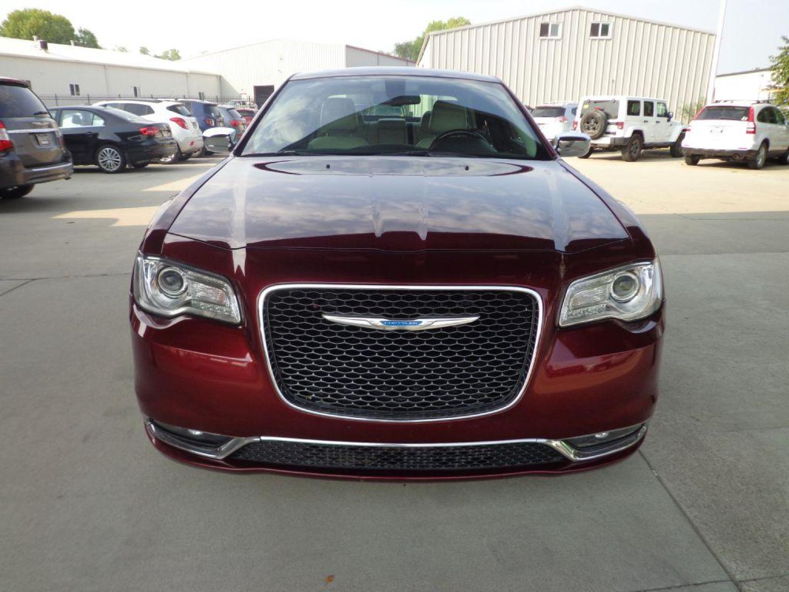 2017 MAROON CHRYSLER 300C (2C3CCAKG0HH) with an 3.6L engine, Automatic transmission, located at 6610 L St., Omaha, NE, 68117, (402) 731-7800, 41.212872, -96.014702 - Photo #1