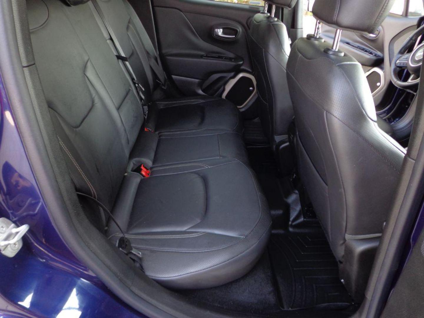 2016 BLUE JEEP RENEGADE LIMITED (ZACCJBDT0GP) with an 2.4L engine, Automatic transmission, located at 6610 L St., Omaha, NE, 68117, (402) 731-7800, 41.212872, -96.014702 - SHARP 2-OWNER, CLEAN CARFAX, LOW MILEAGE, NEWER TIRES, LOADED WITH OPTIONS INCLUDING: Passive Entry Keyless Enter 'n Got Package Blind Spot and Cross Path Detection 6.5-Inch Navigation Group with Uconnect My Sky Power Retractable / Removable Panels Beatst Premium Audio System *****We have - Photo#19