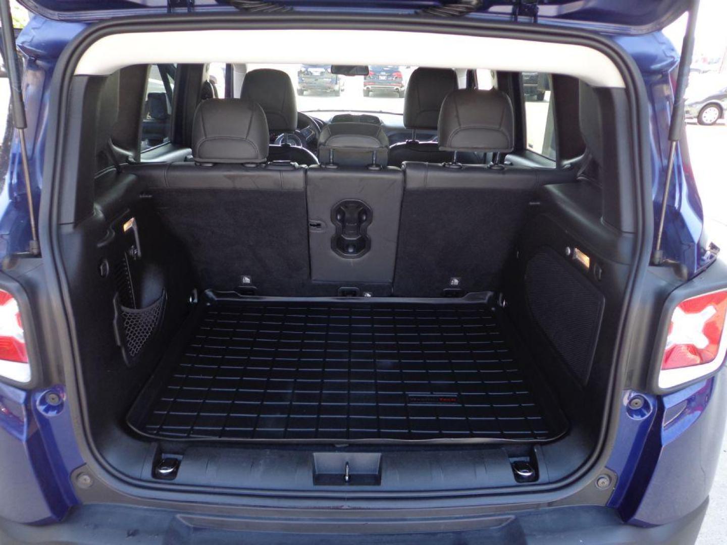 2016 BLUE JEEP RENEGADE LIMITED (ZACCJBDT0GP) with an 2.4L engine, Automatic transmission, located at 6610 L St., Omaha, NE, 68117, (402) 731-7800, 41.212872, -96.014702 - SHARP 2-OWNER, CLEAN CARFAX, LOW MILEAGE, NEWER TIRES, LOADED WITH OPTIONS INCLUDING: Passive Entry Keyless Enter 'n Got Package Blind Spot and Cross Path Detection 6.5-Inch Navigation Group with Uconnect My Sky Power Retractable / Removable Panels Beatst Premium Audio System *****We have - Photo#20