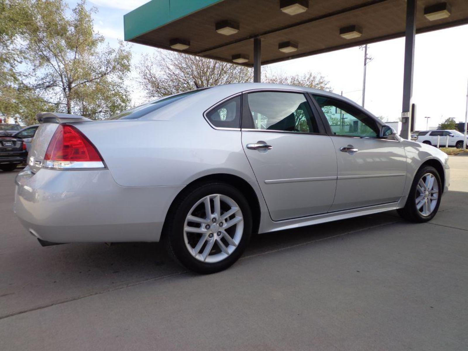 2012 SILVER CHEVROLET IMPALA LTZ (2G1WC5E3XC1) with an 3.6L engine, Automatic transmission, located at 6610 L St., Omaha, NE, 68117, (402) 731-7800, 41.212872, -96.014702 - 2-OWNER CLEAN CARFAX LOW MILEAGE LOADED WITH HEATED LEATHER, SUNROOF, BOSE ANDIO AND NEWER TIRES! *****We have found that most customers do the majority of their shopping online before visiting a dealership. For this reason we feel it necessary to have a competitive price on our used vehicles r - Photo #3
