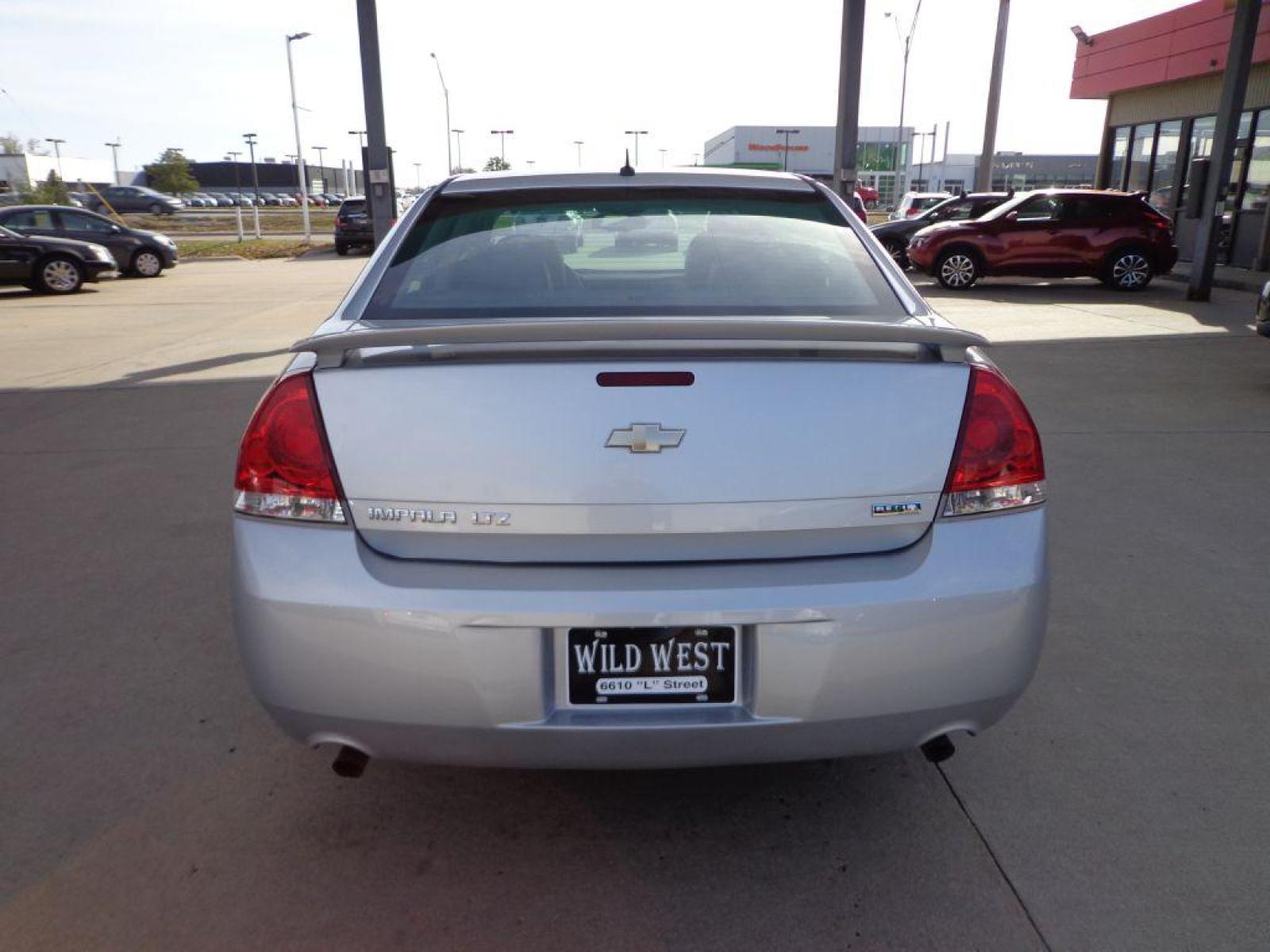 2012 SILVER CHEVROLET IMPALA LTZ (2G1WC5E3XC1) with an 3.6L engine, Automatic transmission, located at 6610 L St., Omaha, NE, 68117, (402) 731-7800, 41.212872, -96.014702 - 2-OWNER CLEAN CARFAX LOW MILEAGE LOADED WITH HEATED LEATHER, SUNROOF, BOSE ANDIO AND NEWER TIRES! *****We have found that most customers do the majority of their shopping online before visiting a dealership. For this reason we feel it necessary to have a competitive price on our used vehicles r - Photo #4