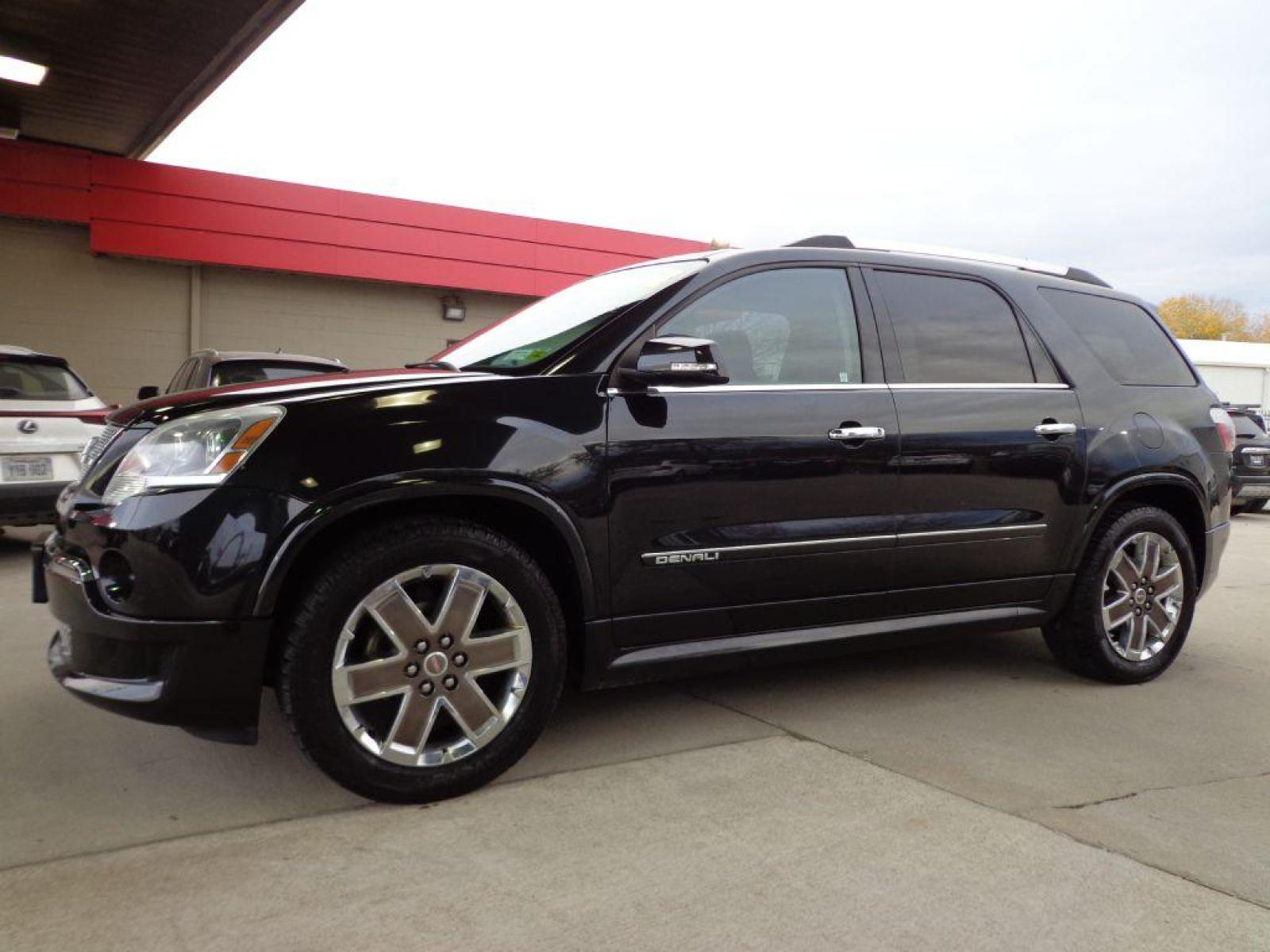 2012 BLACK GMC ACADIA DENALI (1GKKVTEDXCJ) with an 3.6L engine, Automatic transmission, located at 6610 L St., Omaha, NE, 68117, (402) 731-7800, 41.212872, -96.014702 - 1-OWNER CLEAN CARFAX LOW MILEAGE LOEADED WITH OPTIONS AND NEWER TIRES! *****We have found that most customers do the majority of their shopping online before visiting a dealership. For this reason we feel it necessary to have a competitive price on our used vehicles right up front. We spend t - Photo #0