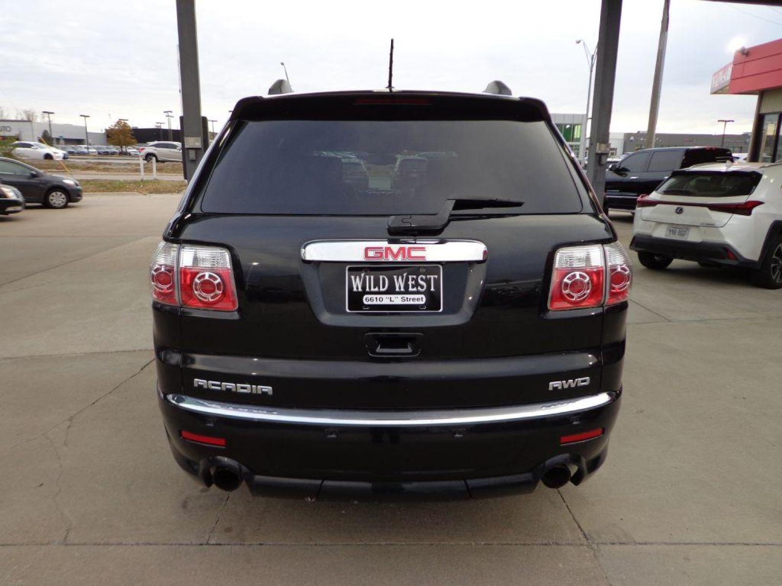 2012 BLACK GMC ACADIA DENALI (1GKKVTEDXCJ) with an 3.6L engine, Automatic transmission, located at 6610 L St., Omaha, NE, 68117, (402) 731-7800, 41.212872, -96.014702 - 1-OWNER CLEAN CARFAX LOW MILEAGE LOEADED WITH OPTIONS AND NEWER TIRES! *****We have found that most customers do the majority of their shopping online before visiting a dealership. For this reason we feel it necessary to have a competitive price on our used vehicles right up front. We spend t - Photo #4