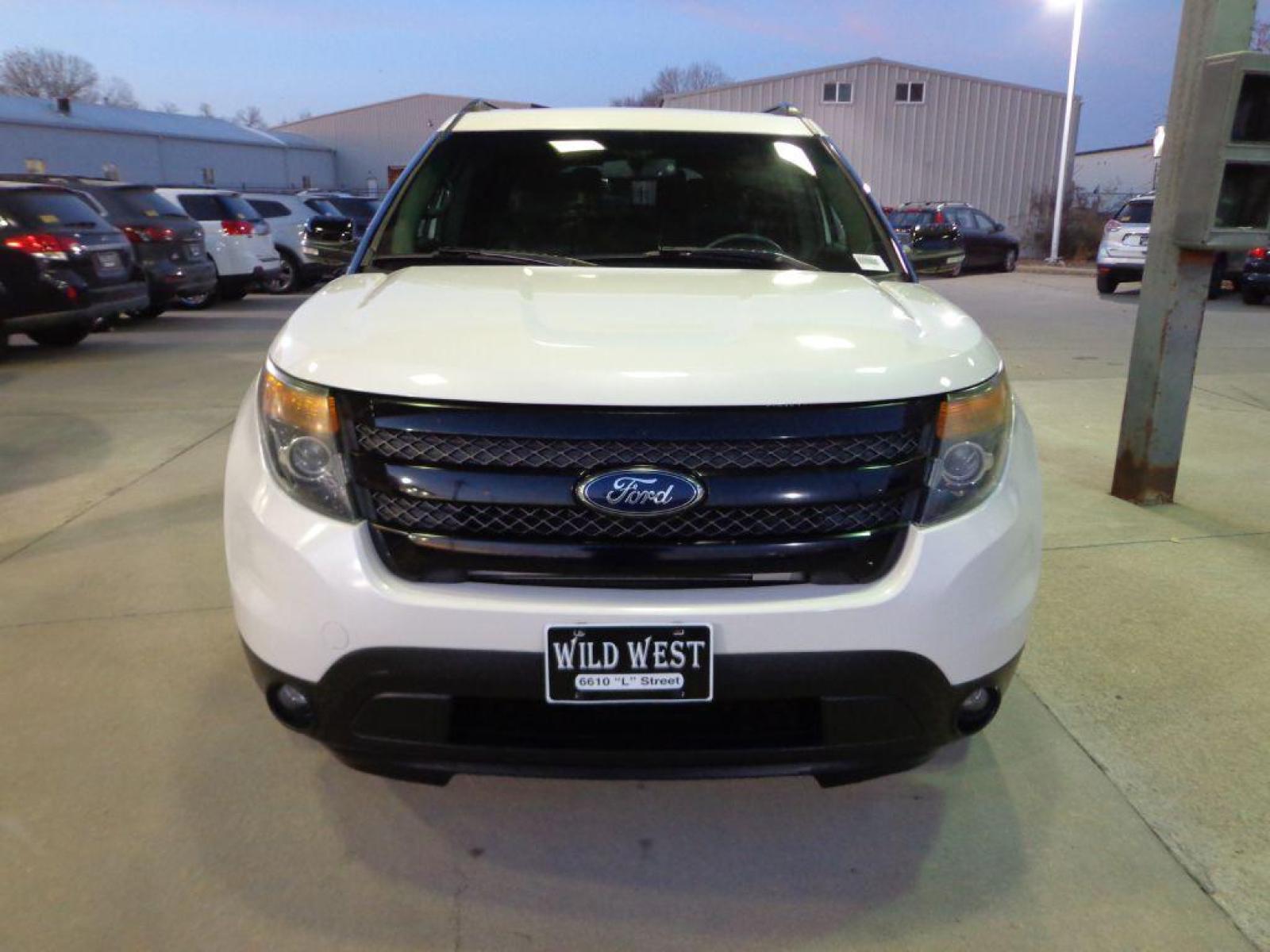 2015 WHITE FORD EXPLORER SPORT (1FM5K8GT6FG) with an 3.5L engine, Automatic transmission, located at 6610 L St., Omaha, NE, 68117, (402) 731-7800, 41.212872, -96.014702 - SHARP SPORT PACKAGE WITH A CLEAN CARFAX LOADED WITH OPTIONS INCLUDING PANORAMIC ROOF, HEATED AND COOLED SEATS, REAR BUCKET SEATS, POWER THIRD ROW, NAV, BACKUP CAM, BLIND SPOT ASSIST, ADAPTIVE CRUISE, HEATED STEERING WHEEL, REMOTE START AND NEWER TIRES! *****We have found that most customers d - Photo #1