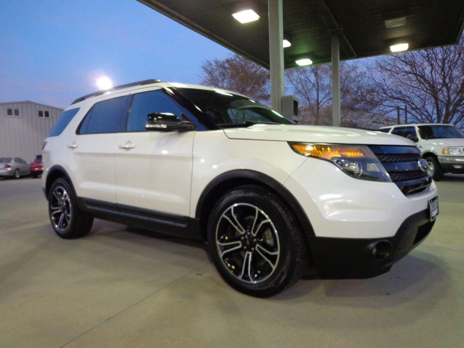 2015 WHITE FORD EXPLORER SPORT (1FM5K8GT6FG) with an 3.5L engine, Automatic transmission, located at 6610 L St., Omaha, NE, 68117, (402) 731-7800, 41.212872, -96.014702 - SHARP SPORT PACKAGE WITH A CLEAN CARFAX LOADED WITH OPTIONS INCLUDING PANORAMIC ROOF, HEATED AND COOLED SEATS, REAR BUCKET SEATS, POWER THIRD ROW, NAV, BACKUP CAM, BLIND SPOT ASSIST, ADAPTIVE CRUISE, HEATED STEERING WHEEL, REMOTE START AND NEWER TIRES! *****We have found that most customers d - Photo #2