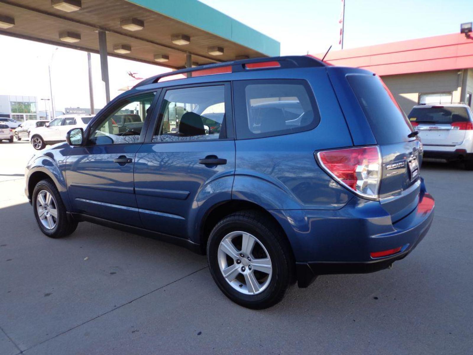 2011 BLUE SUBARU FORESTER 2.5X (JF2SHABCXBH) with an 2.5L engine, Automatic transmission, located at 6610 L St., Omaha, NE, 68117, (402) 731-7800, 41.212872, -96.014702 - 2-OWNER CLEAN CARFAX LOW MILEAGE WITH NEWER TIRES! *****We have found that most customers do the majority of their shopping online before visiting a dealership. For this reason we feel it necessary to have a competitive price on our used vehicles right up front. We spend time researching the re - Photo #5