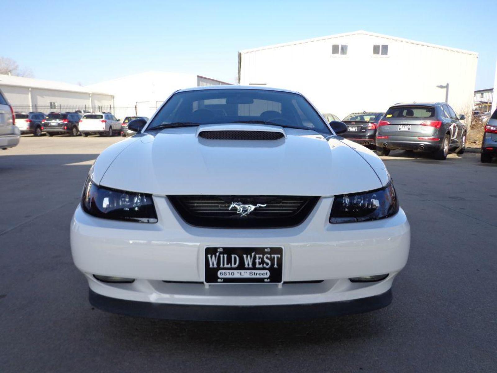 2003 WHITE FORD MUSTANG GT (1FAFP42X73F) with an 4.6L engine, Automatic transmission, located at 6610 L St., Omaha, NE, 68117, (402) 731-7800, 41.212872, -96.014702 - SHARP V8 WITH LOW MILEAGE! *****We have found that most customers do the majority of their shopping online before visiting a dealership. For this reason we feel it necessary to have a competitive price on our used vehicles right up front. We spend time researching the region to ensure our used - Photo #1