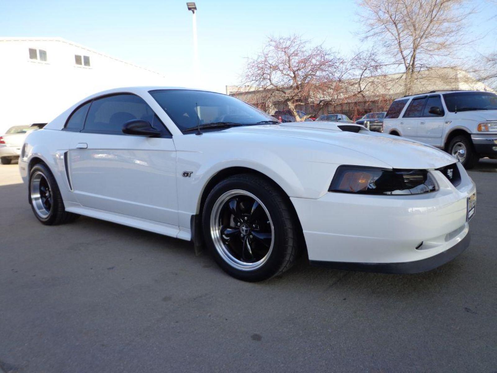 2003 WHITE FORD MUSTANG GT (1FAFP42X73F) with an 4.6L engine, Automatic transmission, located at 6610 L St., Omaha, NE, 68117, (402) 731-7800, 41.212872, -96.014702 - SHARP V8 WITH LOW MILEAGE! *****We have found that most customers do the majority of their shopping online before visiting a dealership. For this reason we feel it necessary to have a competitive price on our used vehicles right up front. We spend time researching the region to ensure our used - Photo #2