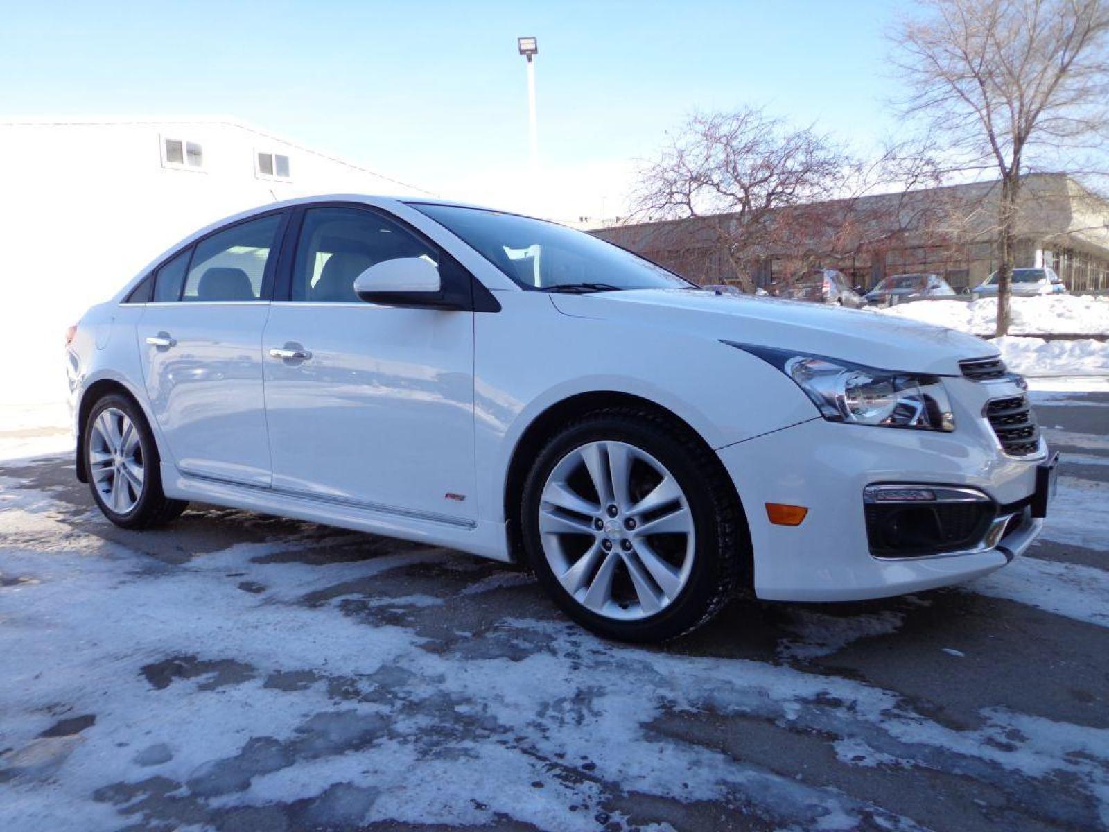 2016 WHITE CHEVROLET CRUZE LIMITED LTZ (1G1PG5SB9G7) with an 1.4L engine, Automatic transmission, located at 6610 L St., Omaha, NE, 68117, (402) 731-7800, 41.212872, -96.014702 - 2-OWNER CLEAN CARFAX LOW MILEAGE RS PACKAGE LOADED WITH HRATED LEATHER, SUNROOF, NAV, BACKUP CAM, PIONEER AUDIO AND NEWER TIRES! *****We have found that most customers do the majority of their shopping online before visiting a dealership. For this reason we feel it necessary to have a competiti - Photo #2