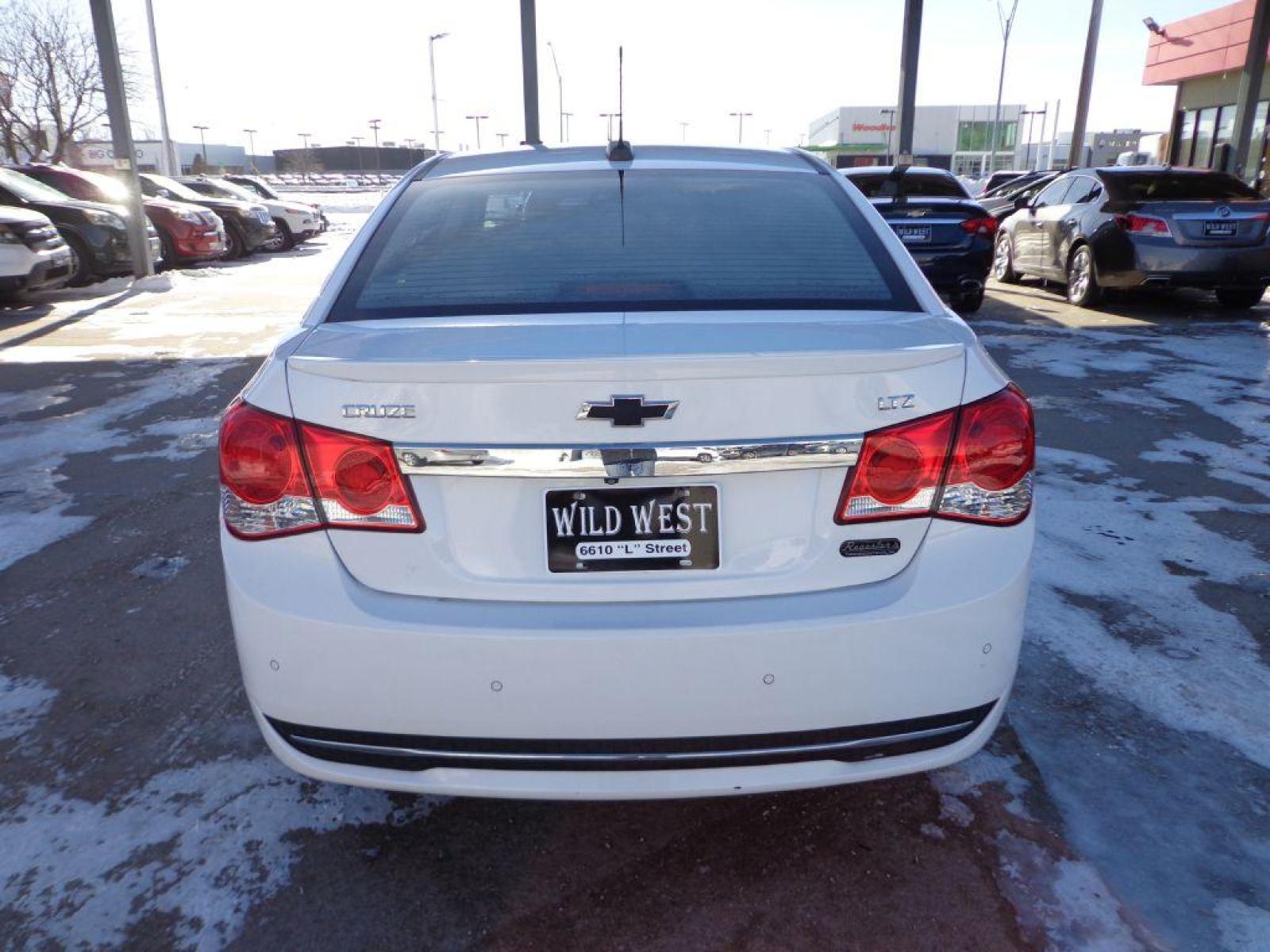 2016 WHITE CHEVROLET CRUZE LIMITED LTZ (1G1PG5SB9G7) with an 1.4L engine, Automatic transmission, located at 6610 L St., Omaha, NE, 68117, (402) 731-7800, 41.212872, -96.014702 - 2-OWNER CLEAN CARFAX LOW MILEAGE RS PACKAGE LOADED WITH HRATED LEATHER, SUNROOF, NAV, BACKUP CAM, PIONEER AUDIO AND NEWER TIRES! *****We have found that most customers do the majority of their shopping online before visiting a dealership. For this reason we feel it necessary to have a competiti - Photo #4