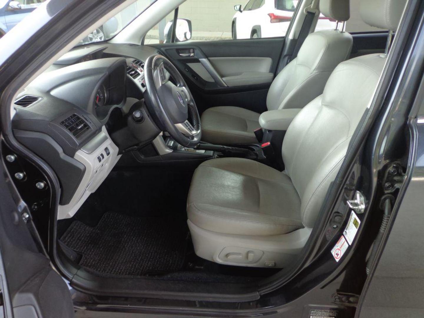 2014 GRAY SUBARU FORESTER 2.5I LIMITED (JF2SJAHC4EH) with an 2.5L engine, Continuously Variable transmission, located at 6610 L St., Omaha, NE, 68117, (402) 731-7800, 41.212872, -96.014702 - 1-OWNER CLEAN CARFAX, LOW MILEAGE, SUNROOF, HEATED LEATHER, BACKUP CAM, POWER LIFTGATE, NEWER TIRES AND MUCH MORE! *****We have found that most customers do the majority of their shopping online before visiting a dealership. For this reason we feel it necessary to have a competitive price on ou - Photo#12
