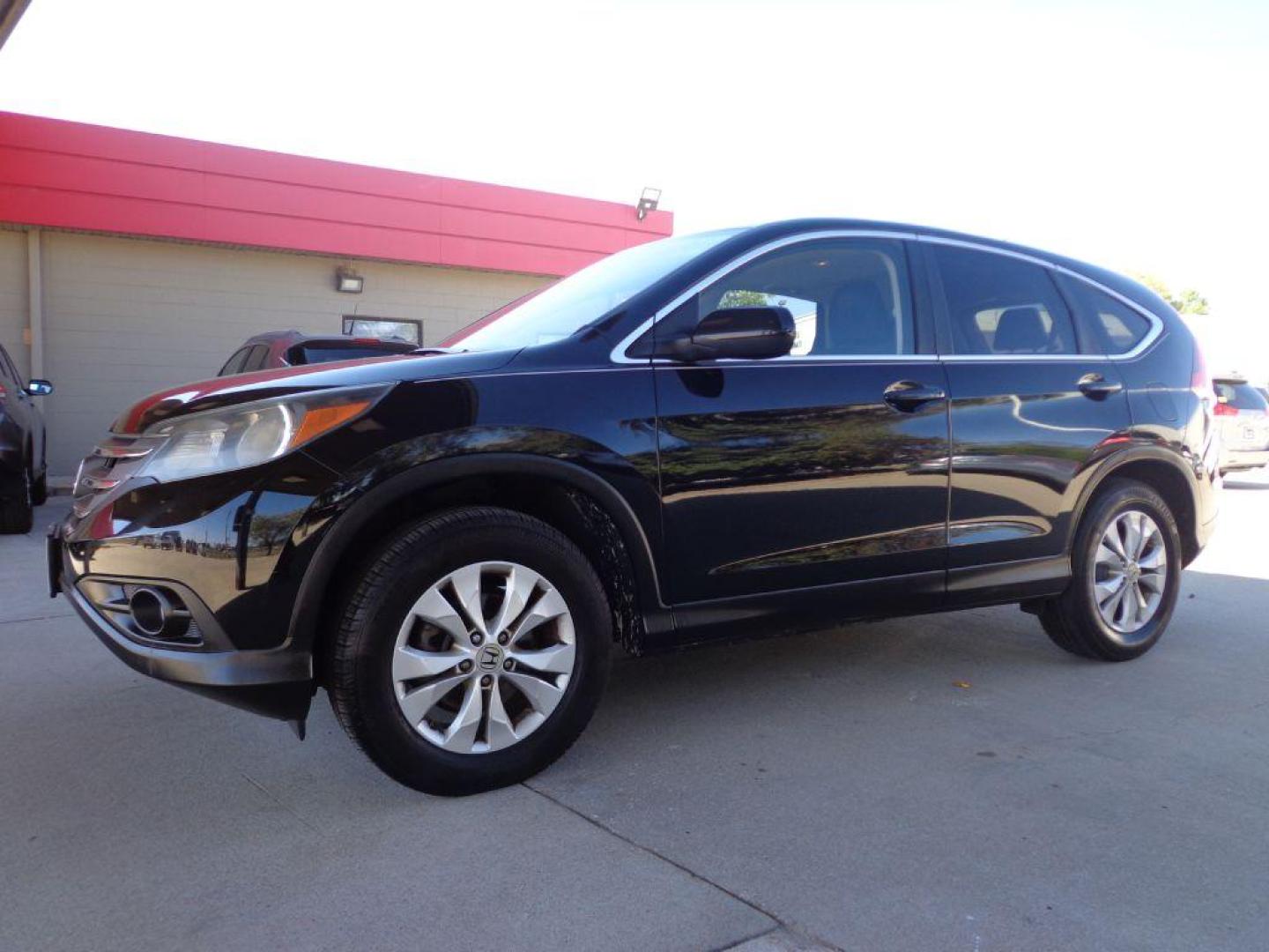 2013 BLACK HONDA CR-V EX (5J6RM4H5XDL) with an 2.4L engine, Automatic transmission, located at 6610 L St., Omaha, NE, 68117, (402) 731-7800, 41.212872, -96.014702 - Photo#0