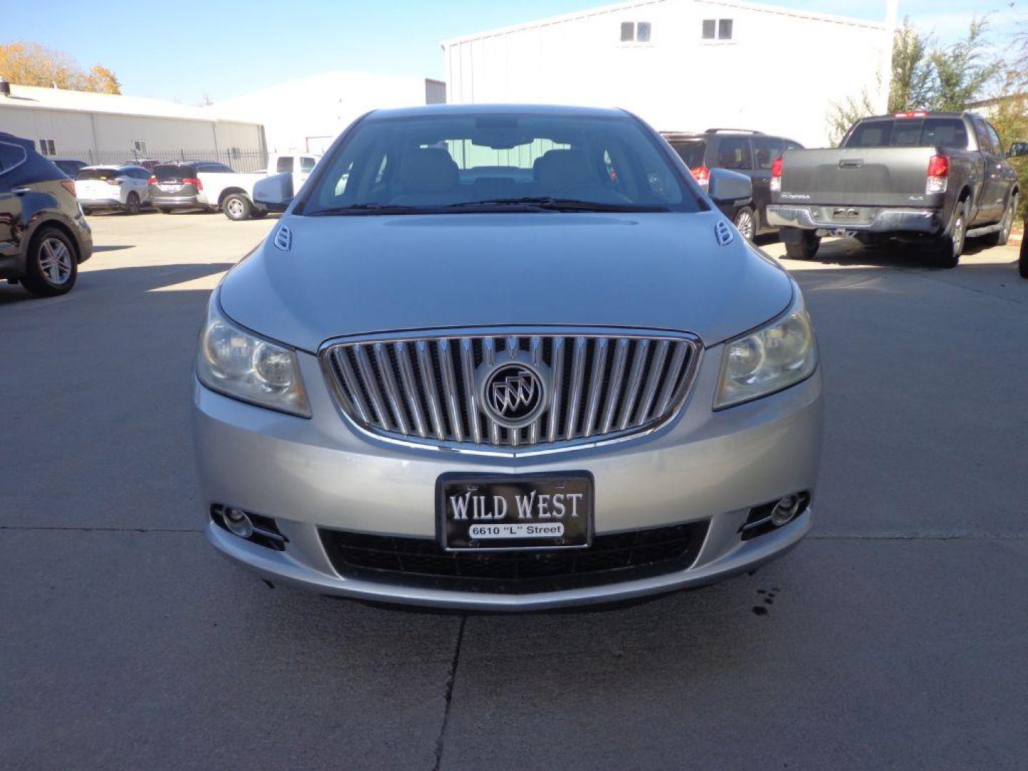 2012 SILVER BUICK LACROSSE PREMIUM (1G4GD5E30CF) with an 3.6L engine, Automatic transmission, located at 6610 L St., Omaha, NE, 68117, (402) 731-7800, 41.212872, -96.014702 - Photo#1