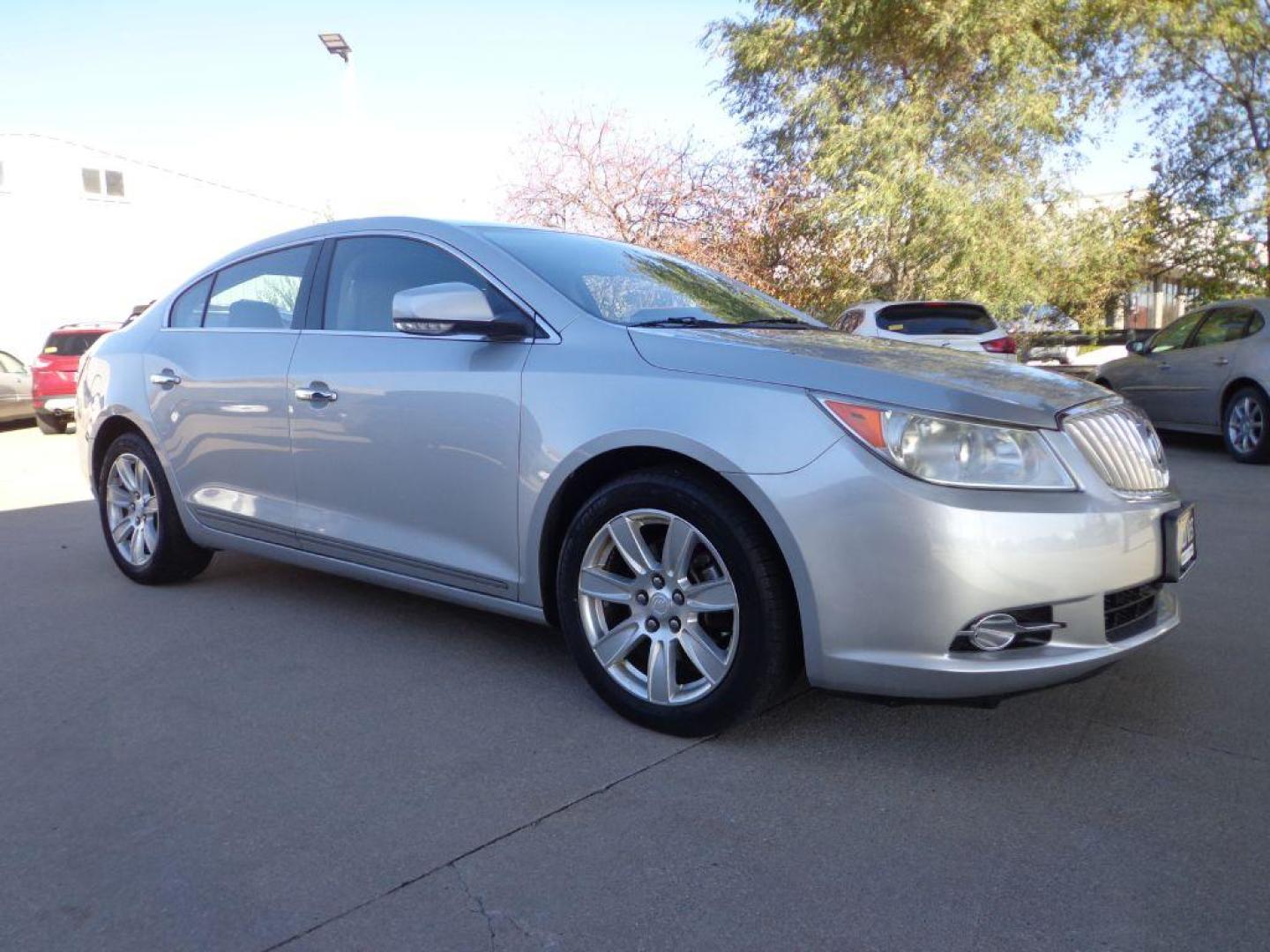 2012 SILVER BUICK LACROSSE PREMIUM (1G4GD5E30CF) with an 3.6L engine, Automatic transmission, located at 6610 L St., Omaha, NE, 68117, (402) 731-7800, 41.212872, -96.014702 - Photo#2