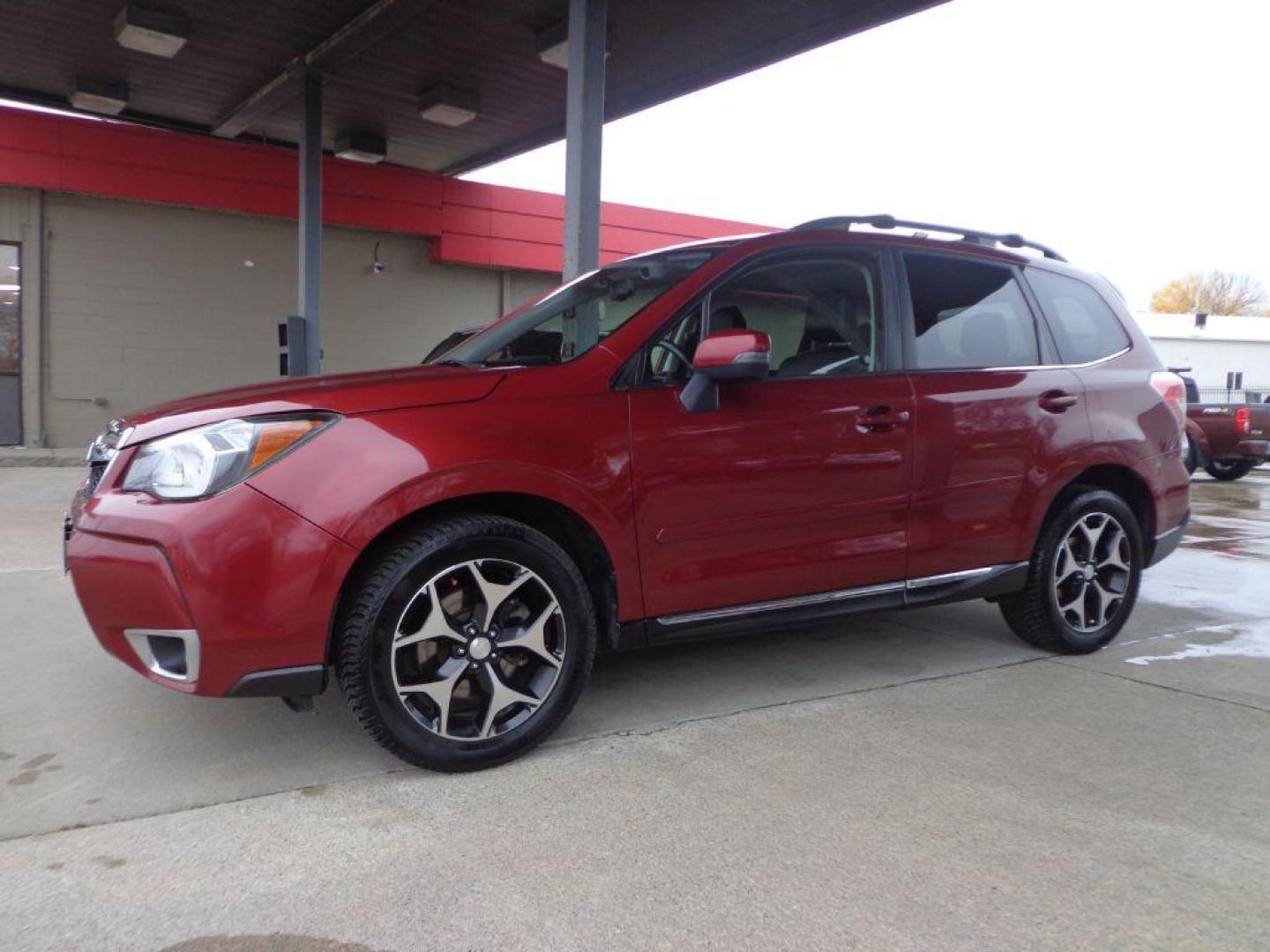 2015 MAROON SUBARU FORESTER 2.0XT TOURING (JF2SJGWC9FH) with an 2.0L engine, Continuously Variable transmission, located at 6610 L St., Omaha, NE, 68117, (402) 731-7800, 41.212872, -96.014702 - 2-OWNER, CLEAN CARFAX, LOW MILEAGE LOADED WITH OPTIONS AND NEWER TIRES! *****We have found that most customers do the majority of their shopping online before visiting a dealership. For this reason we feel it necessary to have a competitive price on our used vehicles right up front. We spend ti - Photo#0