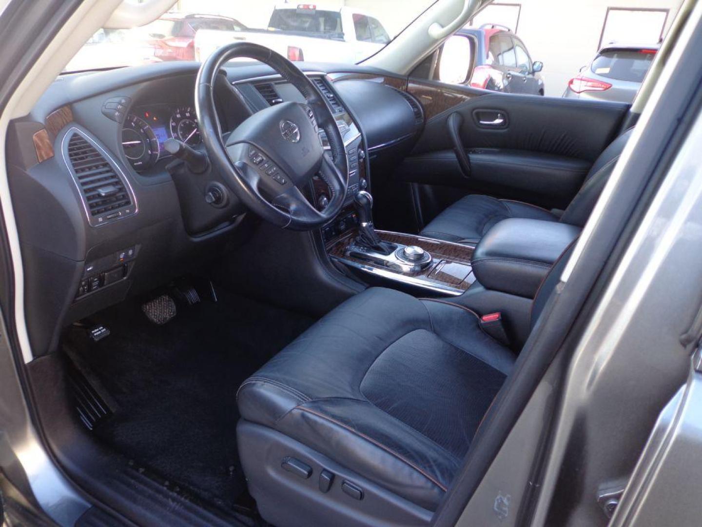 2019 GRAY NISSAN ARMADA SL (JN8AY2NC1K9) with an 5.6L engine, Automatic transmission, located at 6610 L St., Omaha, NE, 68117, (402) 731-7800, 41.212872, -96.014702 - 2-OWNER, CLEAN CARFAX, NAV, SUNROOF, DRIVER ASSIST AND NEWER TIRES! *****We have found that most customers do the majority of their shopping online before visiting a dealership. For this reason we feel it necessary to have a competitive price on our used vehicles right up front. We spend time r - Photo#14