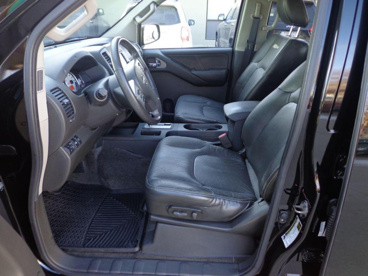 2013 BLACK NISSAN FRONTIER PRO-4X (1N6AD0EV6DN) with an 4.0L engine, Automatic transmission, located at 6610 L St., Omaha, NE, 68117, (402) 731-7800, 41.212872, -96.014702 - SHARP PRO-4X WITH LOW MILEAGE, HEATED LEATHER, NAV, BACKUP CAM, SUNROOF AND NEWER TIRES! *****We have found that most customers do the majority of their shopping online before visiting a dealership. For this reason we feel it necessary to have a competitive price on our used vehicles right up - Photo#12