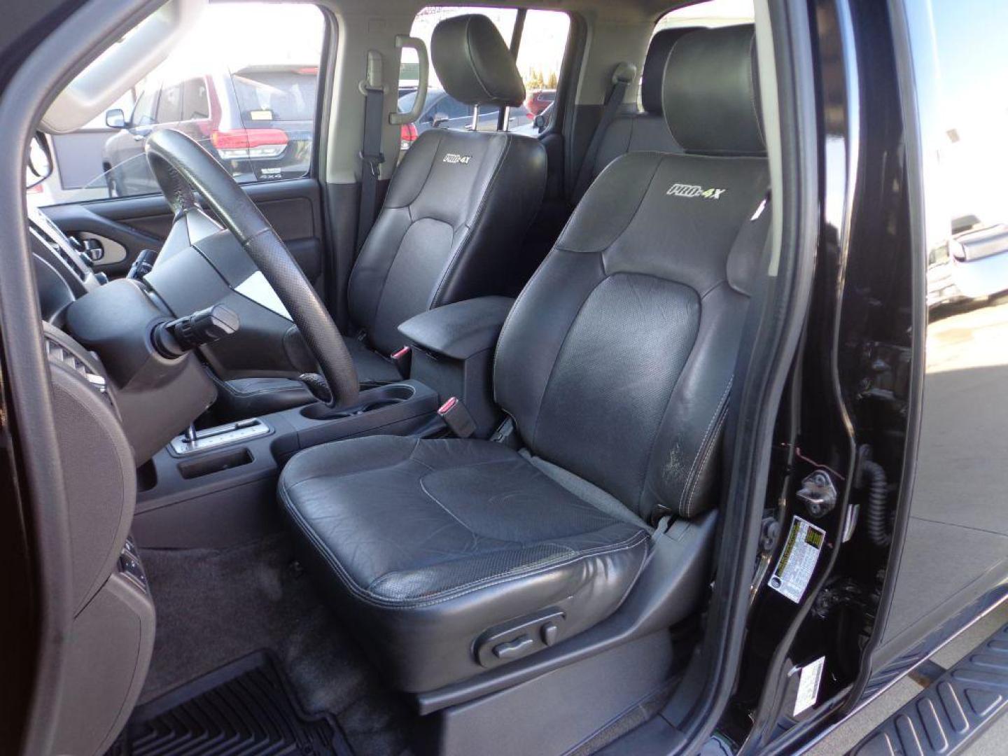 2013 BLACK NISSAN FRONTIER PRO-4X (1N6AD0EV6DN) with an 4.0L engine, Automatic transmission, located at 6610 L St., Omaha, NE, 68117, (402) 731-7800, 41.212872, -96.014702 - SHARP PRO-4X WITH LOW MILEAGE, HEATED LEATHER, NAV, BACKUP CAM, SUNROOF AND NEWER TIRES! *****We have found that most customers do the majority of their shopping online before visiting a dealership. For this reason we feel it necessary to have a competitive price on our used vehicles right up - Photo#13