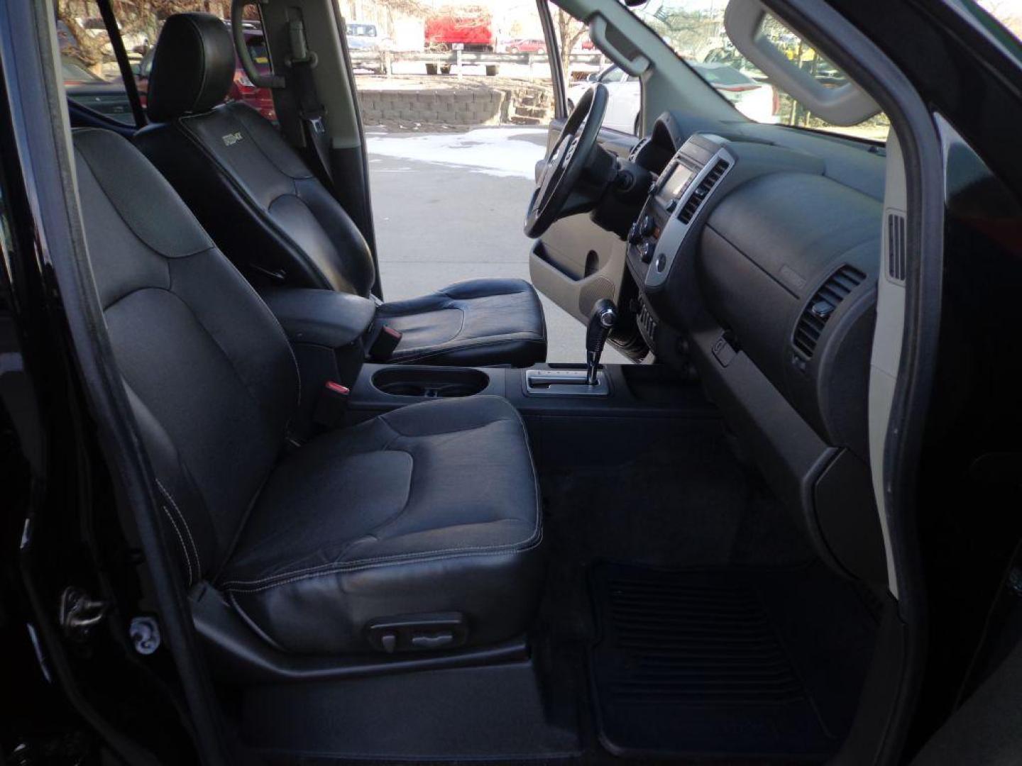 2013 BLACK NISSAN FRONTIER PRO-4X (1N6AD0EV6DN) with an 4.0L engine, Automatic transmission, located at 6610 L St., Omaha, NE, 68117, (402) 731-7800, 41.212872, -96.014702 - SHARP PRO-4X WITH LOW MILEAGE, HEATED LEATHER, NAV, BACKUP CAM, SUNROOF AND NEWER TIRES! *****We have found that most customers do the majority of their shopping online before visiting a dealership. For this reason we feel it necessary to have a competitive price on our used vehicles right up - Photo#15
