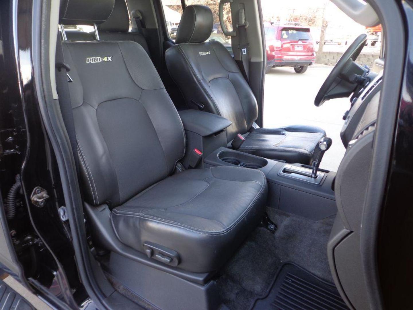 2013 BLACK NISSAN FRONTIER PRO-4X (1N6AD0EV6DN) with an 4.0L engine, Automatic transmission, located at 6610 L St., Omaha, NE, 68117, (402) 731-7800, 41.212872, -96.014702 - SHARP PRO-4X WITH LOW MILEAGE, HEATED LEATHER, NAV, BACKUP CAM, SUNROOF AND NEWER TIRES! *****We have found that most customers do the majority of their shopping online before visiting a dealership. For this reason we feel it necessary to have a competitive price on our used vehicles right up - Photo#16