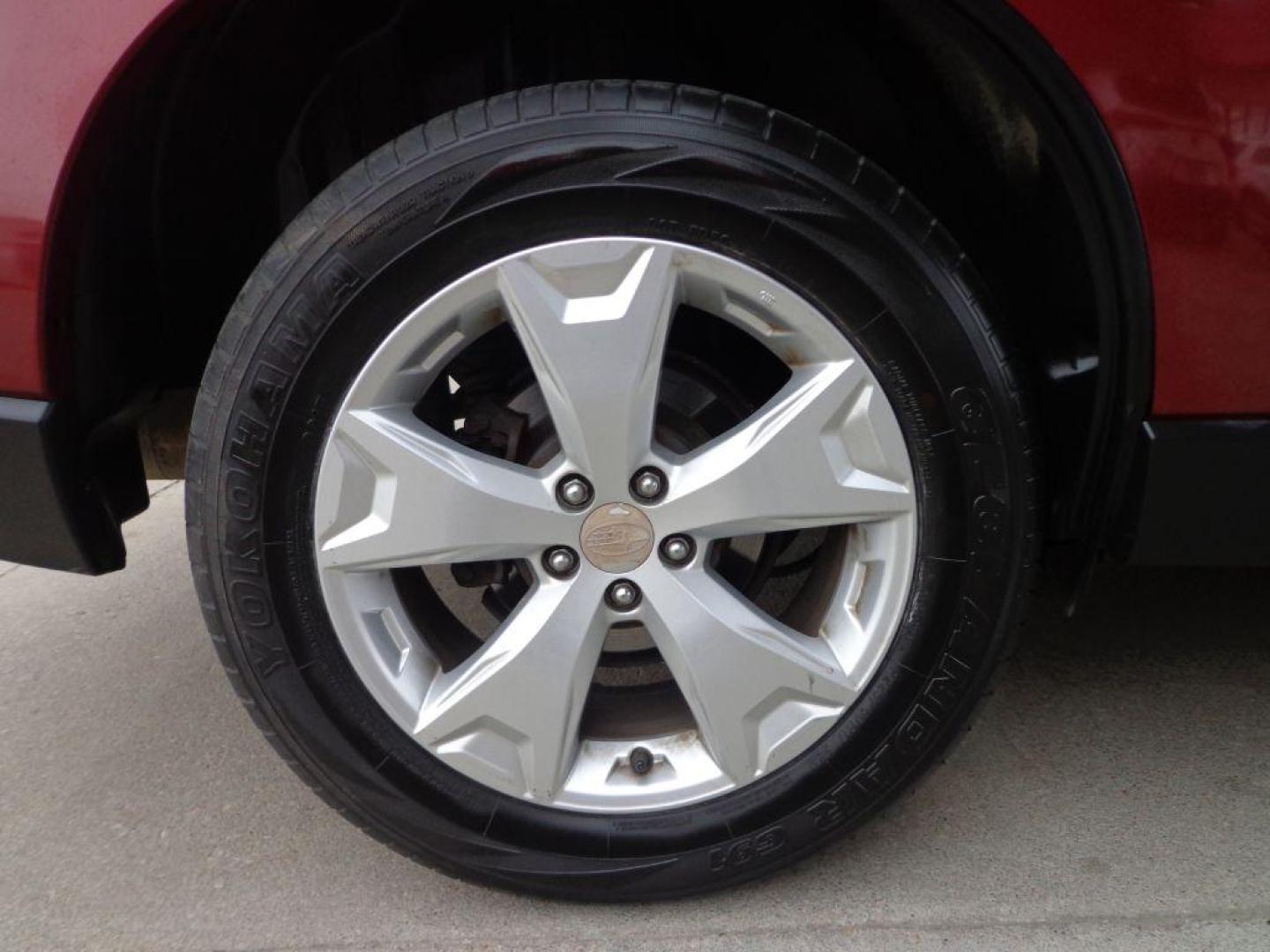 2014 RED SUBARU FORESTER 2.5I LIMITED (JF2SJAHC1EH) with an 2.5L engine, Continuously Variable transmission, located at 6610 L St., Omaha, NE, 68117, (402) 731-7800, 41.212872, -96.014702 - Photo#9