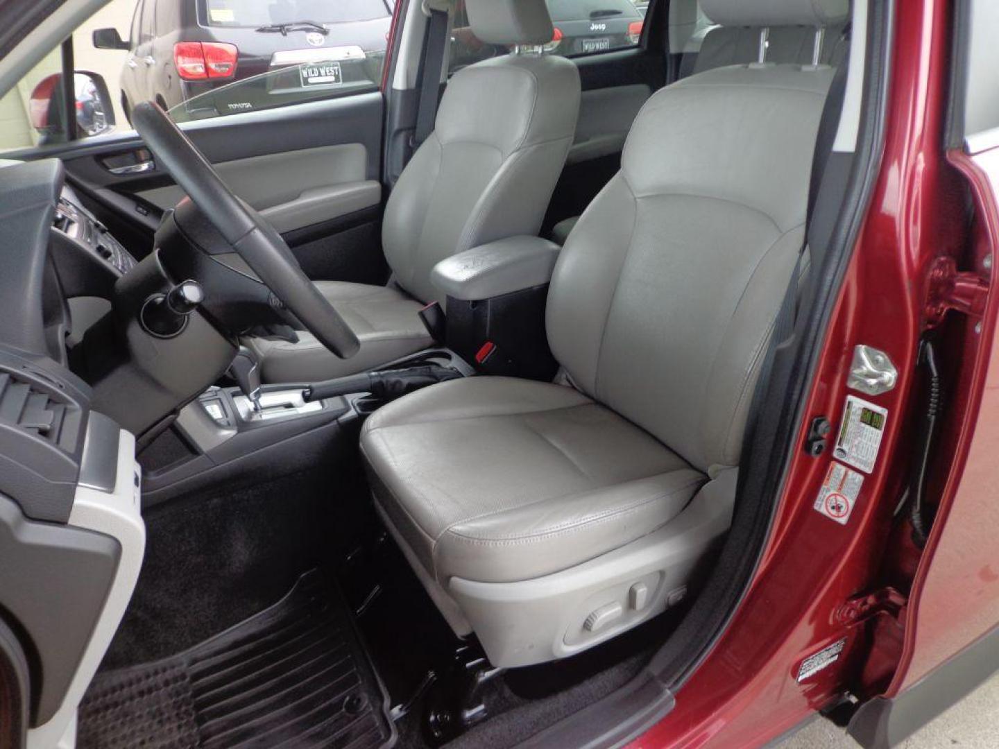 2014 RED SUBARU FORESTER 2.5I LIMITED (JF2SJAHC1EH) with an 2.5L engine, Continuously Variable transmission, located at 6610 L St., Omaha, NE, 68117, (402) 731-7800, 41.212872, -96.014702 - Photo#13