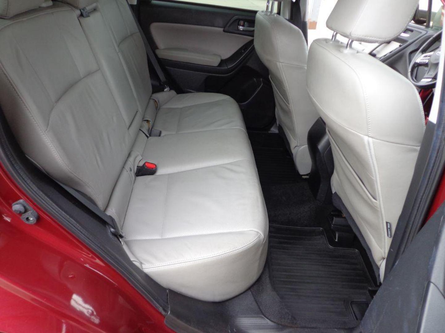 2014 RED SUBARU FORESTER 2.5I LIMITED (JF2SJAHC1EH) with an 2.5L engine, Continuously Variable transmission, located at 6610 L St., Omaha, NE, 68117, (402) 731-7800, 41.212872, -96.014702 - Photo#18