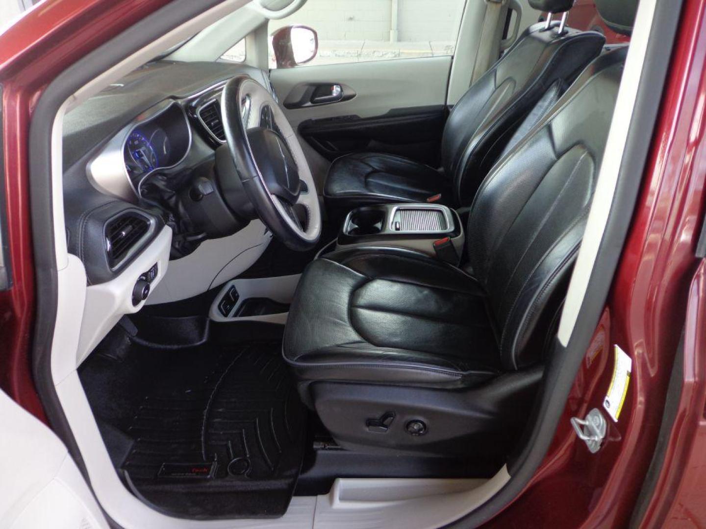 2018 MAROON CHRYSLER PACIFICA LIMITED (2C4RC1GG8JR) with an 3.6L engine, Automatic transmission, located at 6610 L St., Omaha, NE, 68117, (402) 731-7800, 41.212872, -96.014702 - SHARP LIMITED MODEL WITH A CLEAN CARFAX, NEWER TIRES AND MUCH MORE! Uconnectr 4C NAV with 8.4-Inch Display Apple CarPlayr Capable Google Android Autot Capable Tri-Pane Panoramic Sunroof Stow 'n Vact Integrated Vacuum powered by RIDGIDr Active Noise-Control System Heated Front Seats V - Photo#12