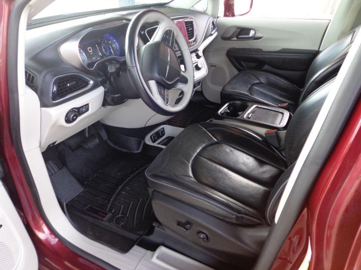 2018 MAROON CHRYSLER PACIFICA LIMITED (2C4RC1GG8JR) with an 3.6L engine, Automatic transmission, located at 6610 L St., Omaha, NE, 68117, (402) 731-7800, 41.212872, -96.014702 - SHARP LIMITED MODEL WITH A CLEAN CARFAX, NEWER TIRES AND MUCH MORE! Uconnectr 4C NAV with 8.4-Inch Display Apple CarPlayr Capable Google Android Autot Capable Tri-Pane Panoramic Sunroof Stow 'n Vact Integrated Vacuum powered by RIDGIDr Active Noise-Control System Heated Front Seats V - Photo#14