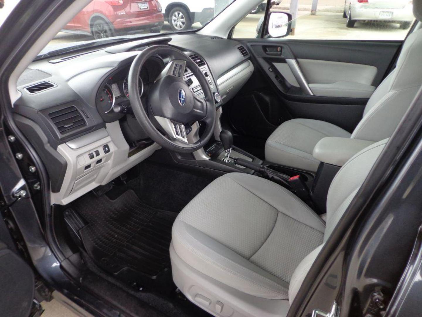 2015 GRAY SUBARU FORESTER 2.5I PREMIUM (JF2SJADCXFH) with an 2.5L engine, Continuously Variable transmission, located at 6610 L St., Omaha, NE, 68117, (402) 731-7800, 41.212872, -96.014702 - 1-OWNER, CLEAN CARFAX, LOW MILEAGE PANORAMIC ROOF, HEATED SEATS AND NEWER TIRES! *****We have found that most customers do the majority of their shopping online before visiting a dealership. For this reason we feel it necessary to have a competitive price on our used vehicles right up front. - Photo#14