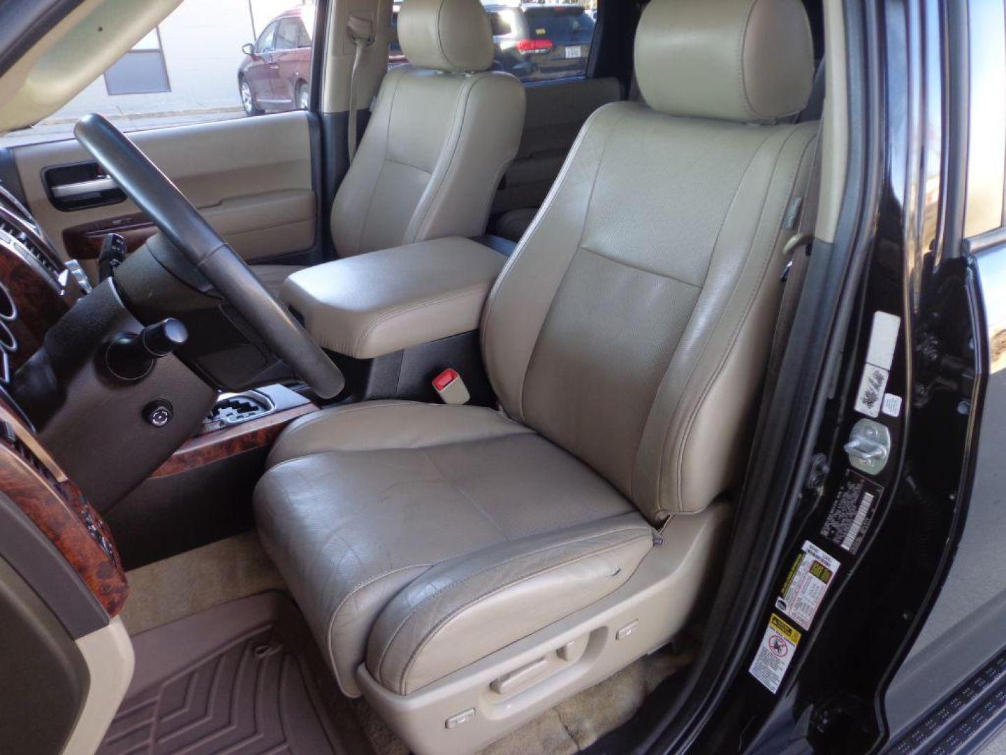 2008 BLACK TOYOTA SEQUOIA PLATINUM (5TDBY67A68S) with an 5.7L engine, Automatic transmission, located at 6610 L St., Omaha, NE, 68117, (402) 731-7800, 41.212872, -96.014702 - 2-OWNER, CLEAN CARFAX, LOADED WITH OPTIONS AND NEWER TIRES! *****We have found that most customers do the majority of their shopping online before visiting a dealership. For this reason we feel it necessary to have a competitive price on our used vehicles right up front. We spend time researchi - Photo#13