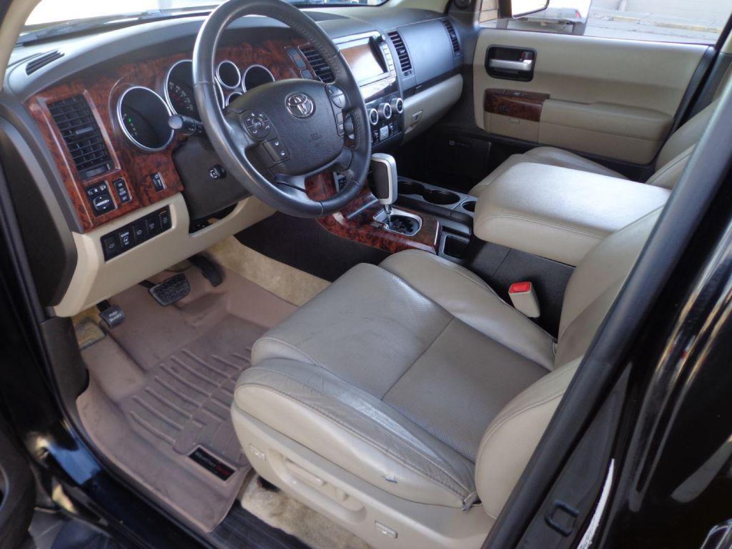 2008 BLACK TOYOTA SEQUOIA PLATINUM (5TDBY67A68S) with an 5.7L engine, Automatic transmission, located at 6610 L St., Omaha, NE, 68117, (402) 731-7800, 41.212872, -96.014702 - 2-OWNER, CLEAN CARFAX, LOADED WITH OPTIONS AND NEWER TIRES! *****We have found that most customers do the majority of their shopping online before visiting a dealership. For this reason we feel it necessary to have a competitive price on our used vehicles right up front. We spend time researchi - Photo#14