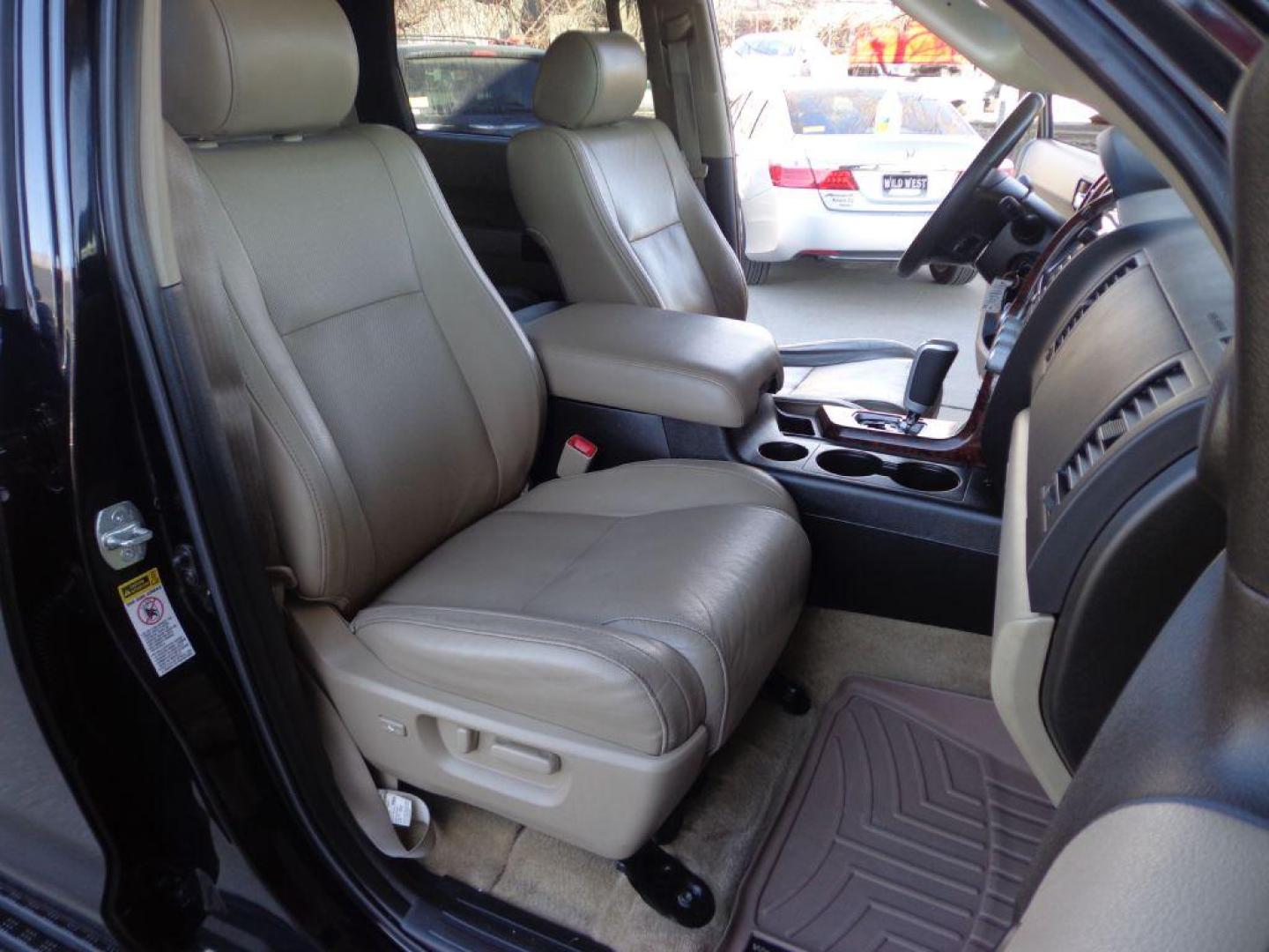 2008 BLACK TOYOTA SEQUOIA PLATINUM (5TDBY67A68S) with an 5.7L engine, Automatic transmission, located at 6610 L St., Omaha, NE, 68117, (402) 731-7800, 41.212872, -96.014702 - 2-OWNER, CLEAN CARFAX, LOADED WITH OPTIONS AND NEWER TIRES! *****We have found that most customers do the majority of their shopping online before visiting a dealership. For this reason we feel it necessary to have a competitive price on our used vehicles right up front. We spend time researchi - Photo#16