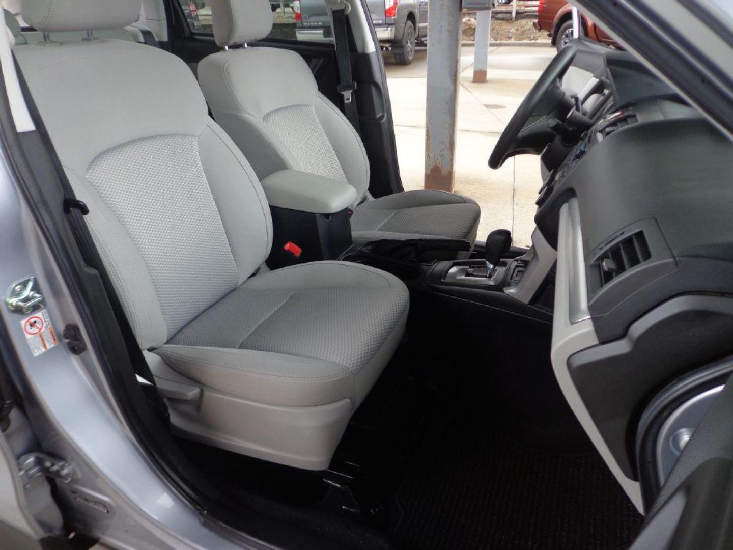 2015 SILVER SUBARU FORESTER 2.5I PREMIUM (JF2SJAFC0FH) with an 2.5L engine, Automatic transmission, located at 6610 L St., Omaha, NE, 68117, (402) 731-7800, 41.212872, -96.014702 - NICE LOW MILE PREMIUM WITH A CLEAN CARFAX, HEATED SEATS, SUNROOF, BACKUP CAM AND NEWER TIRES! *****We have found that most customers do the majority of their shopping online before visiting a dealership. For this reason we feel it necessary to have a competitive price on our used vehicles rig - Photo#16