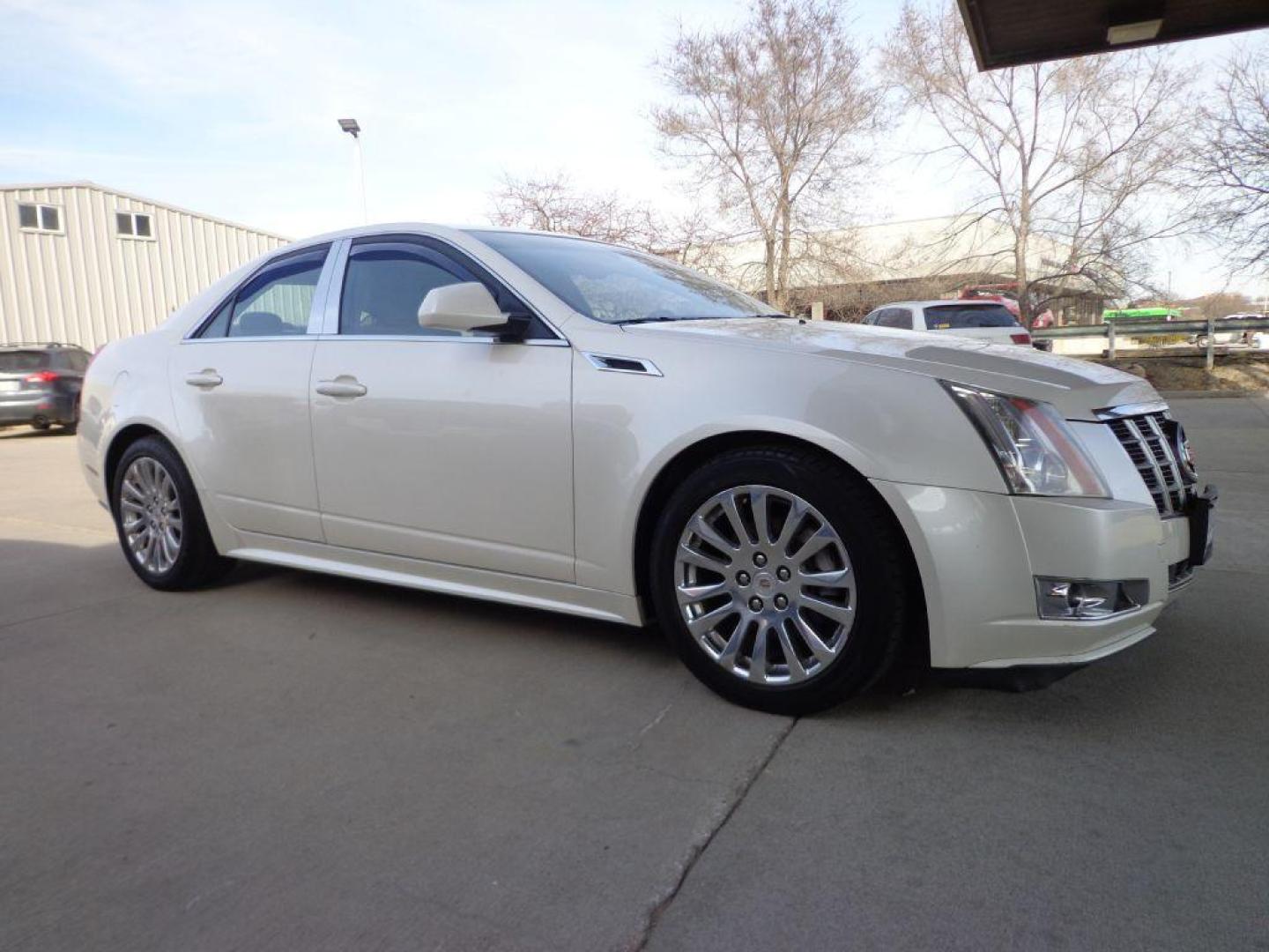 2012 WHITE CADILLAC CTS PREMIUM COLLECTION (1G6DS5E34C0) with an 3.6L engine, Automatic transmission, located at 6610 L St., Omaha, NE, 68117, (402) 731-7800, 41.212872, -96.014702 - SHARP LOW MILE CTS AWD LOADED WITH NAV, BACKUP CAM, HEATED/COOLED SEATS, SUNROOF AND NEWER TIRES! *****We have found that most customers do the majority of their shopping online before visiting a dealership. For this reason we feel it necessary to have a competitive price on our used vehicles - Photo#2