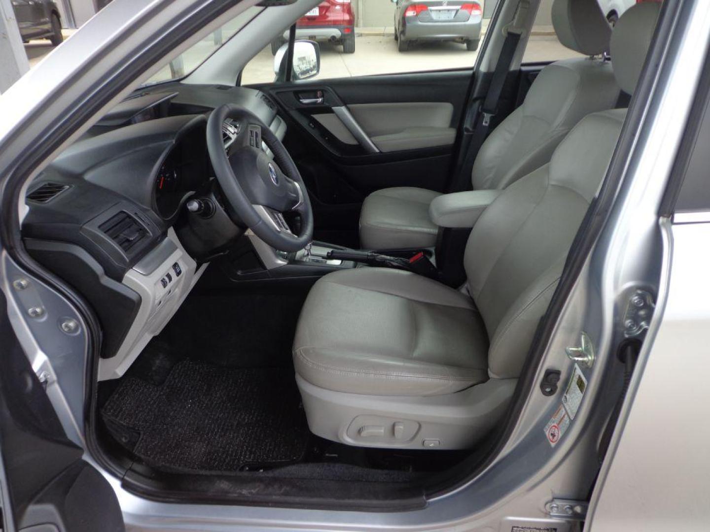 2014 SILVER SUBARU FORESTER 2.5I TOURING (JF2SJAMC4EH) with an 2.5L engine, Continuously Variable transmission, located at 6610 L St., Omaha, NE, 68117, (402) 731-7800, 41.212872, -96.014702 - 1-OWNER, CLEAN CARFAX, LOW MILEAGE, NAV, BACKUP CAM, HEATED LEATHER, SUNROOF AND NEWER TIRES! *****We have found that most customers do the majority of their shopping online before visiting a dealership. For this reason we feel it necessary to have a competitive price on our used vehicles rig - Photo#12