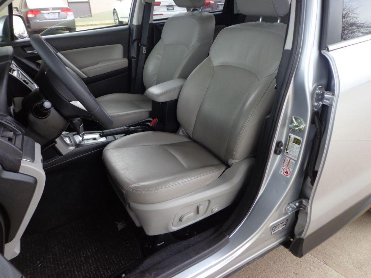 2014 SILVER SUBARU FORESTER 2.5I TOURING (JF2SJAMC4EH) with an 2.5L engine, Continuously Variable transmission, located at 6610 L St., Omaha, NE, 68117, (402) 731-7800, 41.212872, -96.014702 - 1-OWNER, CLEAN CARFAX, LOW MILEAGE, NAV, BACKUP CAM, HEATED LEATHER, SUNROOF AND NEWER TIRES! *****We have found that most customers do the majority of their shopping online before visiting a dealership. For this reason we feel it necessary to have a competitive price on our used vehicles rig - Photo#13