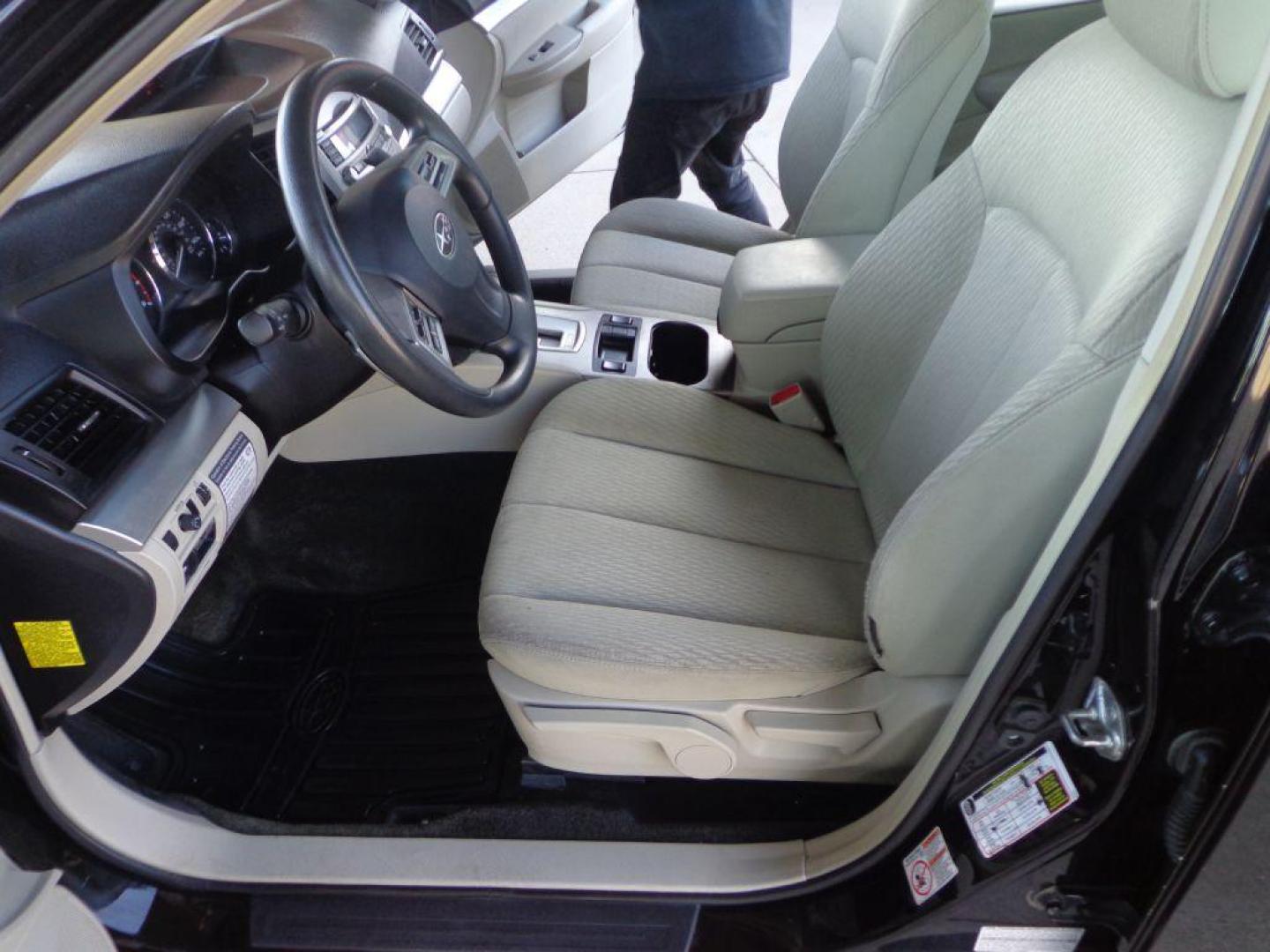 2012 BLACK SUBARU OUTBACK 2.5I (4S4BRBAC5C3) with an 2.5L engine, Continuously Variable transmission, located at 6610 L St., Omaha, NE, 68117, (402) 731-7800, 41.212872, -96.014702 - SHARP 2-OWNER, CLEAN CARFAX WITH LOW MILEAGE! *****We have found that most customers do the majority of their shopping online before visiting a dealership. For this reason we feel it necessary to have a competitive price on our used vehicles right up front. We spend time researching the reg - Photo#12