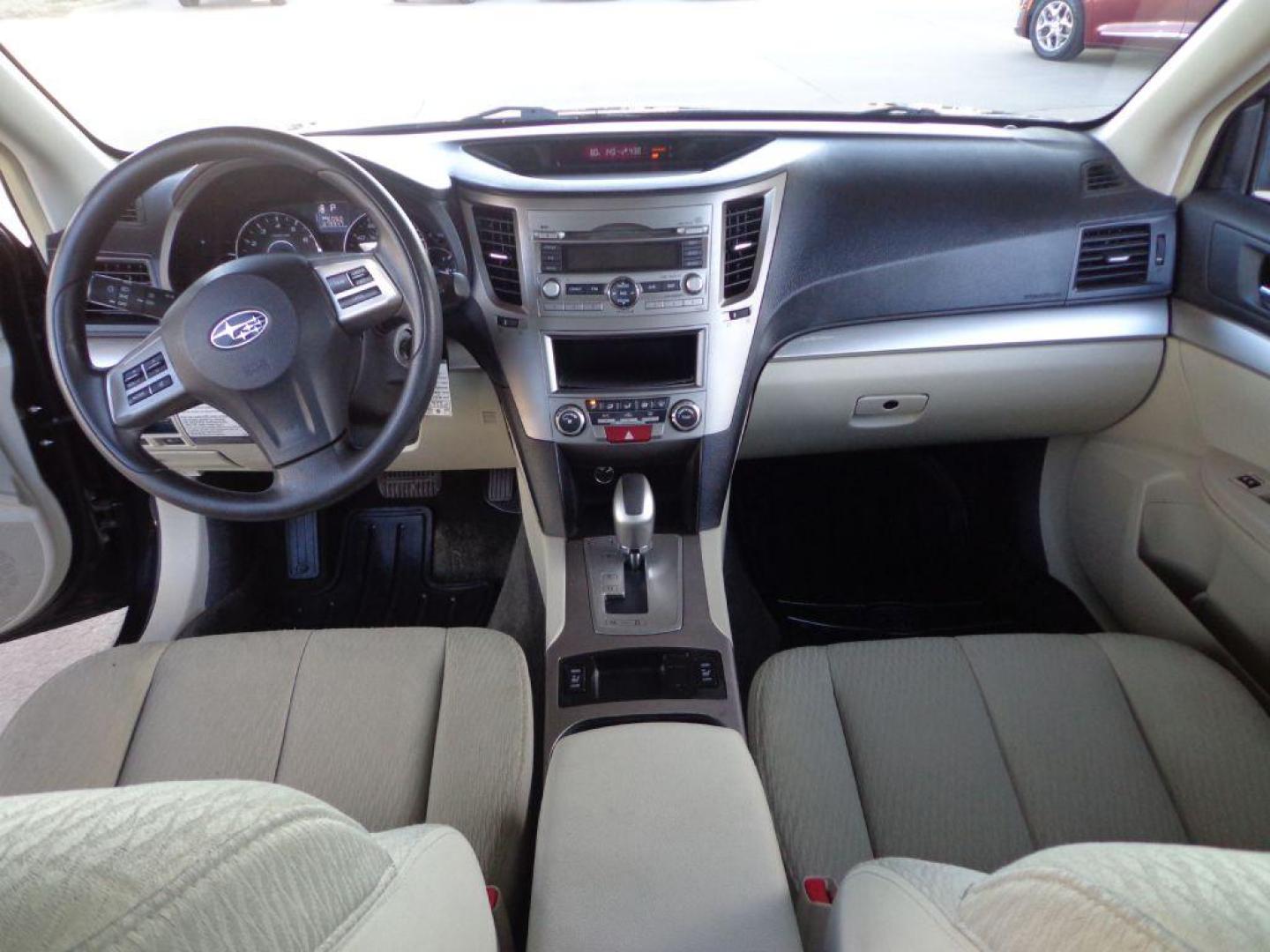 2012 BLACK SUBARU OUTBACK 2.5I (4S4BRBAC5C3) with an 2.5L engine, Continuously Variable transmission, located at 6610 L St., Omaha, NE, 68117, (402) 731-7800, 41.212872, -96.014702 - SHARP 2-OWNER, CLEAN CARFAX WITH LOW MILEAGE! *****We have found that most customers do the majority of their shopping online before visiting a dealership. For this reason we feel it necessary to have a competitive price on our used vehicles right up front. We spend time researching the reg - Photo#20