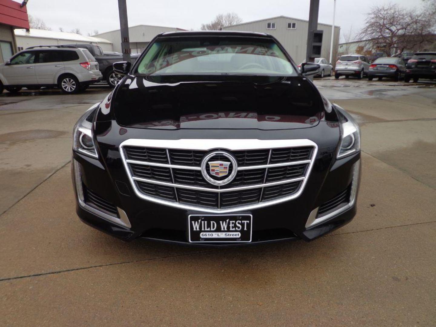 2014 BLACK CADILLAC CTS LUXURY COLLECTION (1G6AX5SX4E0) with an 2.0L engine, Automatic transmission, located at 6610 L St., Omaha, NE, 68117, (402) 731-7800, 41.212872, -96.014702 - Photo#1