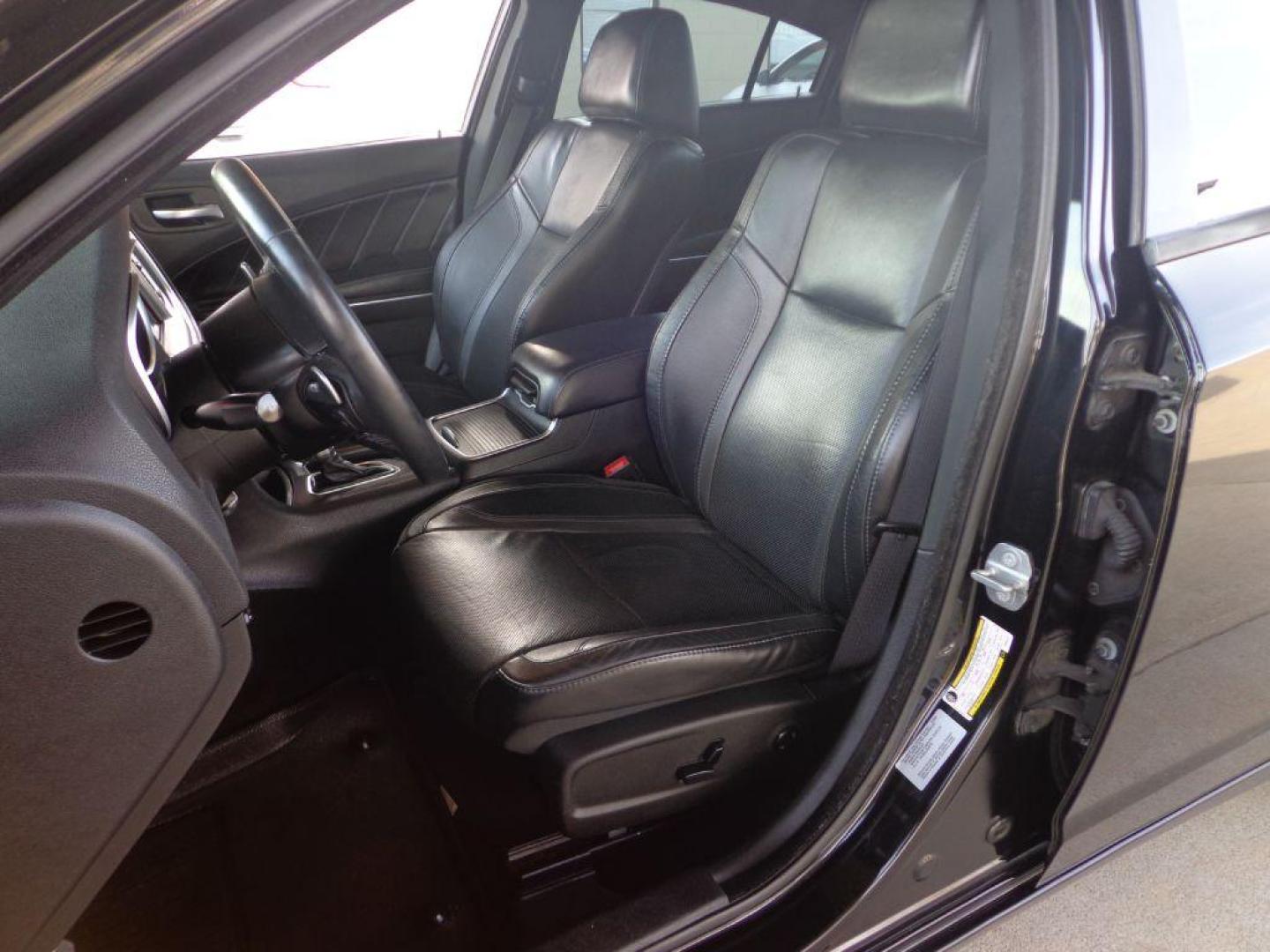 2015 BLACK DODGE CHARGER SXT PLUS (2C3CDXJG7FH) with an 3.6L engine, Automatic transmission, located at 6610 L St., Omaha, NE, 68117, (402) 731-7800, 41.212872, -96.014702 - SHARP SXT PLUS RALLYE WITH A CLEAN CARFAX, LOW MILEAGE, NAV, BACKUP CAM, BEATS AUDIO, HEATED WHEEL, HEATED/COOLED SEATS FRONT SEATS, HEATED REAR SEATS, PARK ASSIST, REMOTE START AND NEWER TIRES! *****We have found that most customers do the majority of their shopping online before visiting a - Photo#13