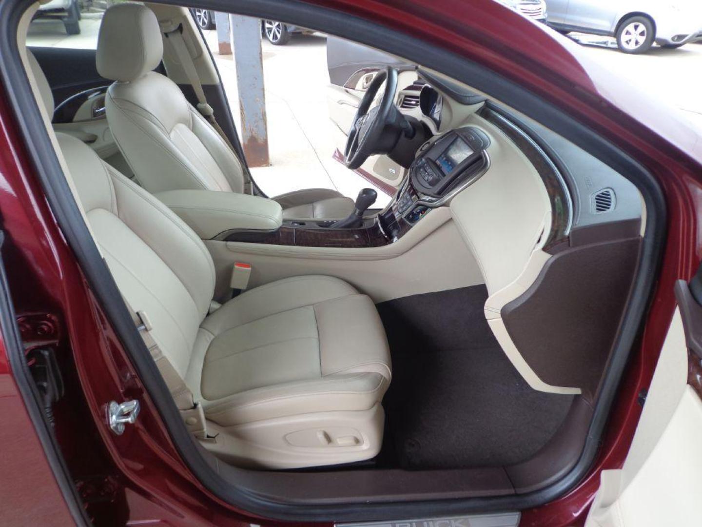 2016 RED BUICK LACROSSE (1G4GC5G37GF) with an 3.6L engine, Automatic transmission, located at 6610 L St., Omaha, NE, 68117, (402) 731-7800, 41.212872, -96.014702 - 1-OWNER, CLEAN CARFAX, LOW MILEAGE, AWD, SUNROOF, HEATED SEATS, NAV, BACKUP CAM, BOSE AUDIO, REMOTE START AND NEWER TIRES! THIS VEHICLE HAS A CLEAN TITLE WITH A FREE CARFAX PROVIDED! *****We have found that most customers do the majority of their shopping online before visiting a dealership. F - Photo#15