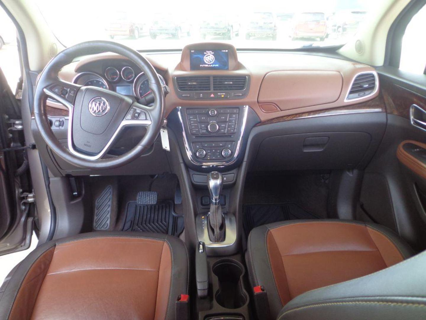 2014 BRONZE BUICK ENCORE LEATHER (KL4CJGSB5EB) with an 1.4L engine, Automatic transmission, located at 6610 L St., Omaha, NE, 68117, (402) 731-7800, 41.212872, -96.014702 - 1-OWNER, CLEAN CARFAX, LOW MILEAGE, SUNROOF, HEATED LEATHER, BACKUP CAM, NEWER TIRES AND MUCH MORE! *****We have found that most customers do the majority of their shopping online before visiting a dealership. For this reason we feel it necessary to have a competitive price on our used vehicles - Photo#21
