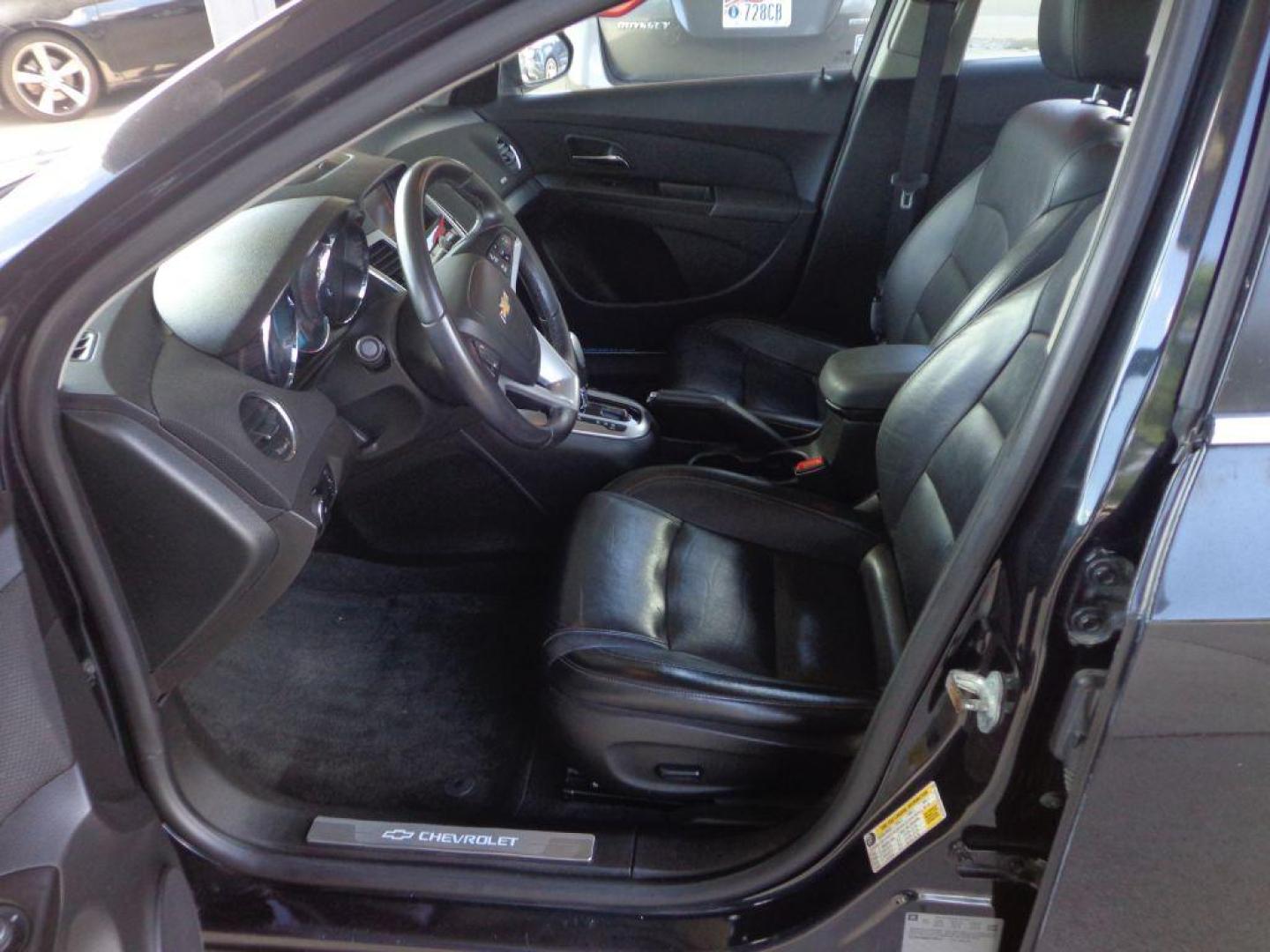 2013 BLACK CHEVROLET CRUZE LTZ (1G1PG5SB2D7) with an 1.4L engine, Automatic transmission, located at 6610 L St., Omaha, NE, 68117, (402) 731-7800, 41.212872, -96.014702 - 1-OWNER, CLEAN CARFAX , LOW MILEAGE, LEATHER, SUNROOF, NAV, BACKUP CAM AND NEWER TIRES! *****We have found that most customers do the majority of their shopping online before visiting a dealership. For this reason we feel it necessary to have a competitive price on our used vehicles right up fr - Photo#12